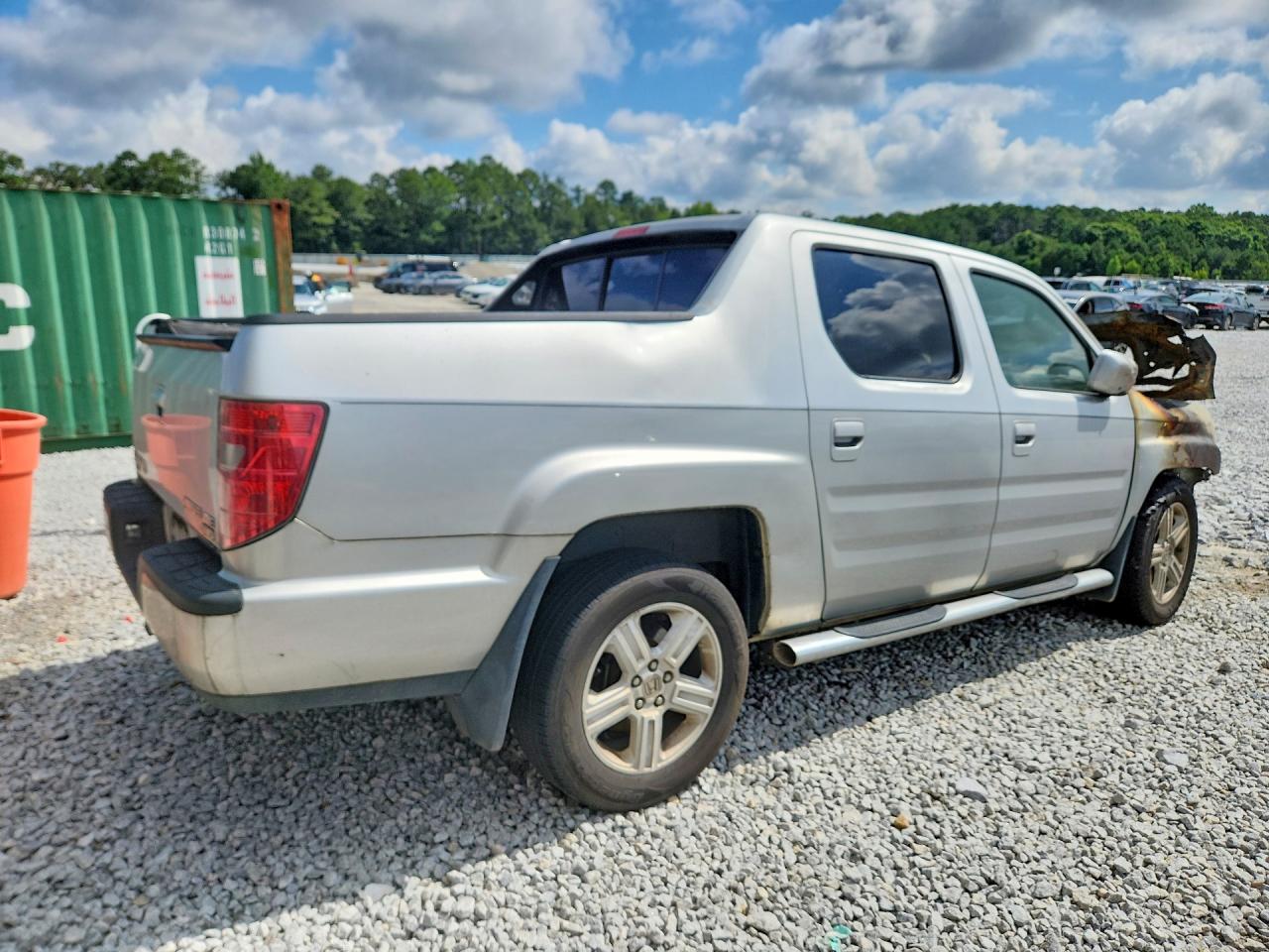 2009 Honda Ridgeline Rtl Silver vin: 5FPYK16569B105993
