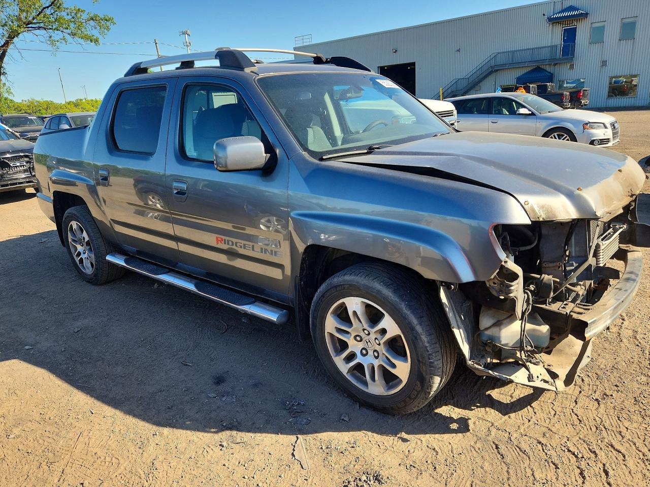 2009 Honda Ridgeline Rtl Gray vin: 5FPYK16569B500126