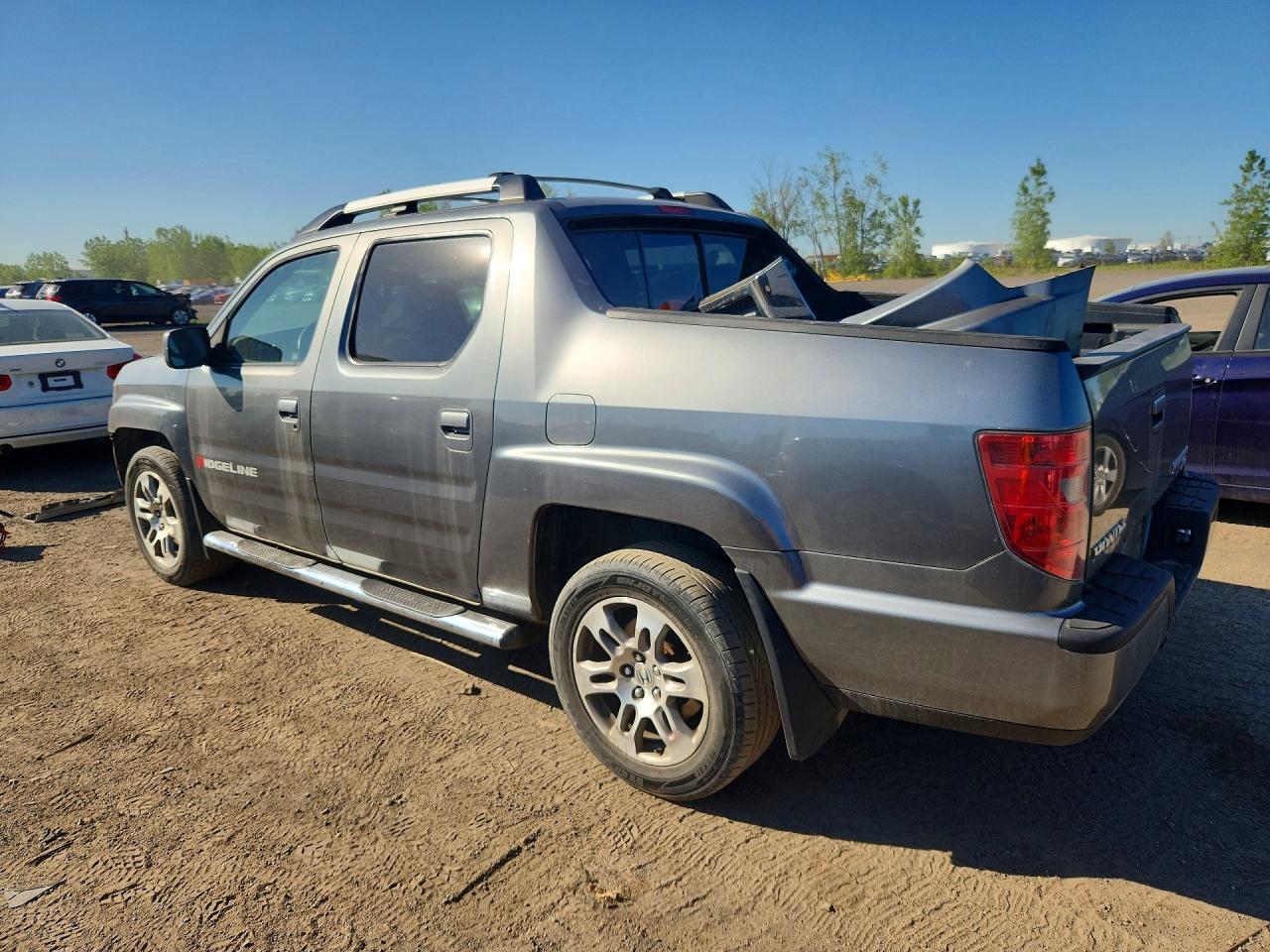 2009 Honda Ridgeline Rtl Gray vin: 5FPYK16569B500126