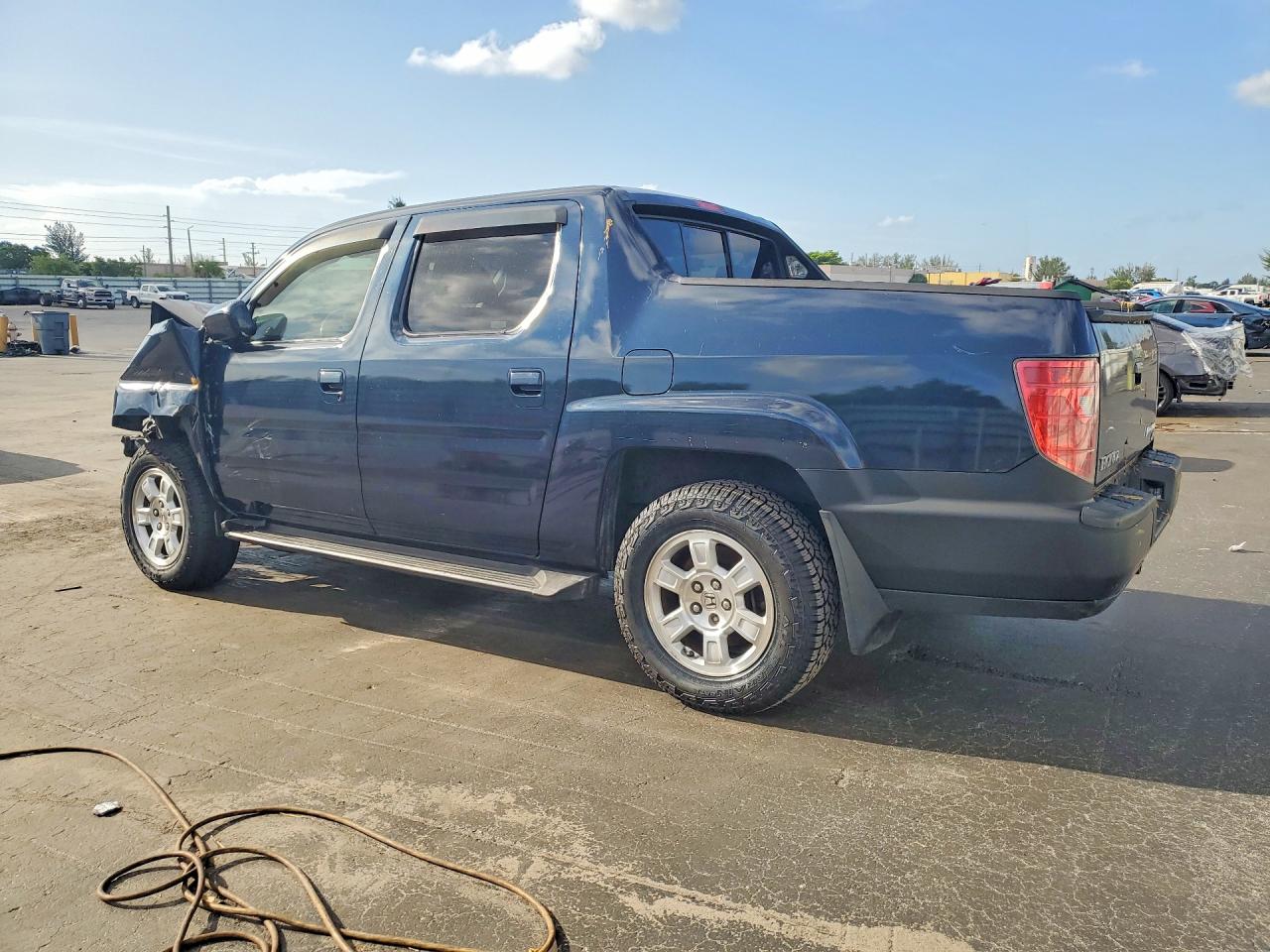 2009 Honda Ridgeline Rtl Blue vin: 5FPYK16579B103749