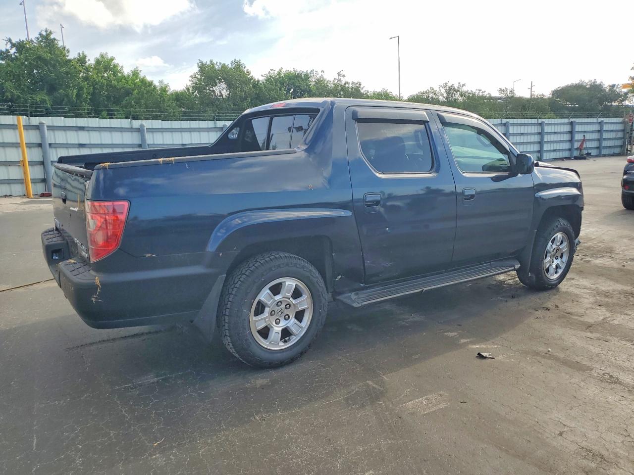 2009 Honda Ridgeline Rtl Blue vin: 5FPYK16579B103749