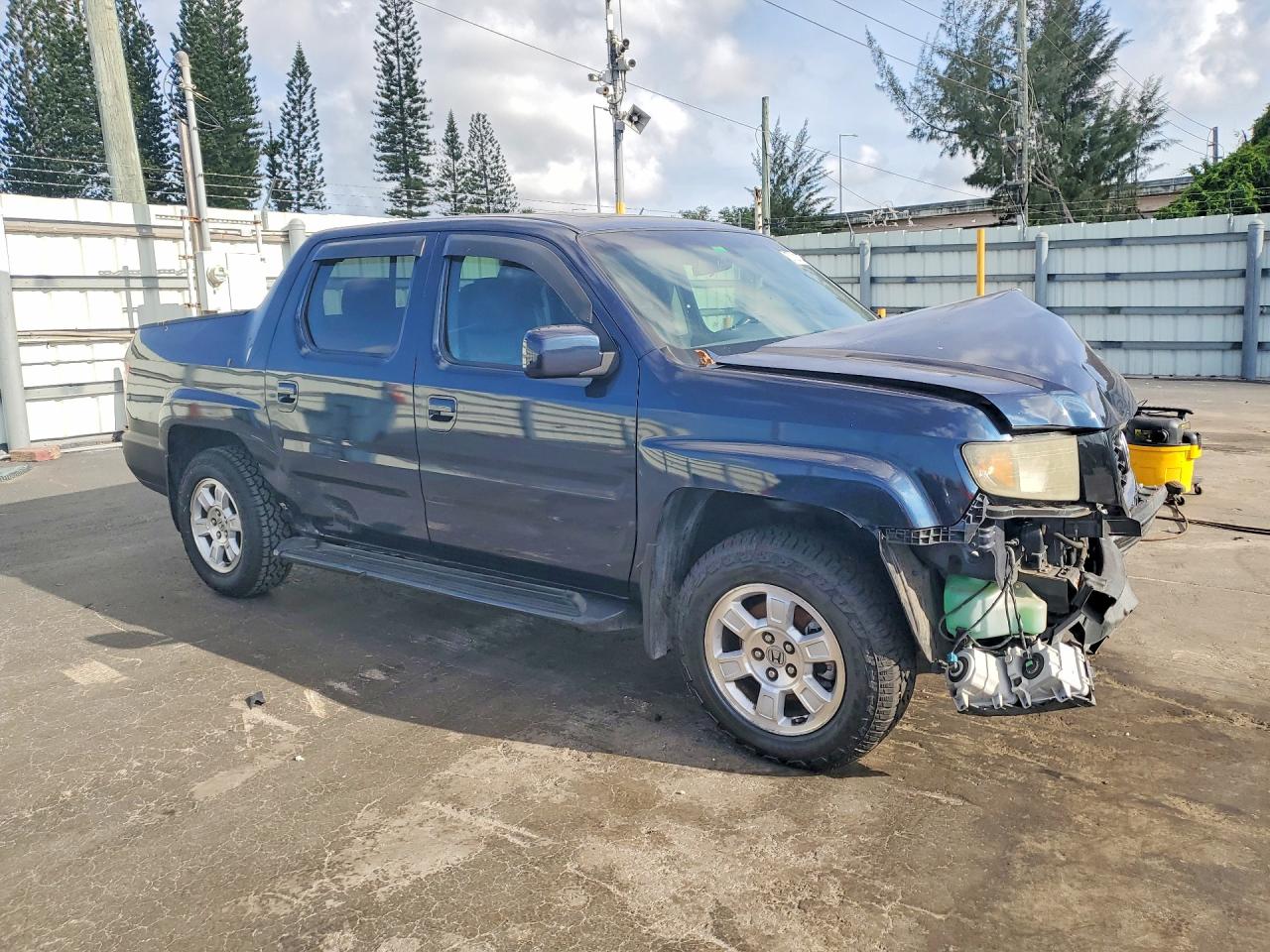 2009 Honda Ridgeline Rtl Blue vin: 5FPYK16579B103749