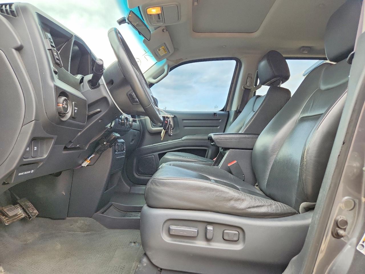 2009 Honda Ridgeline Rtl Gray vin: 5FPYK16579B106277