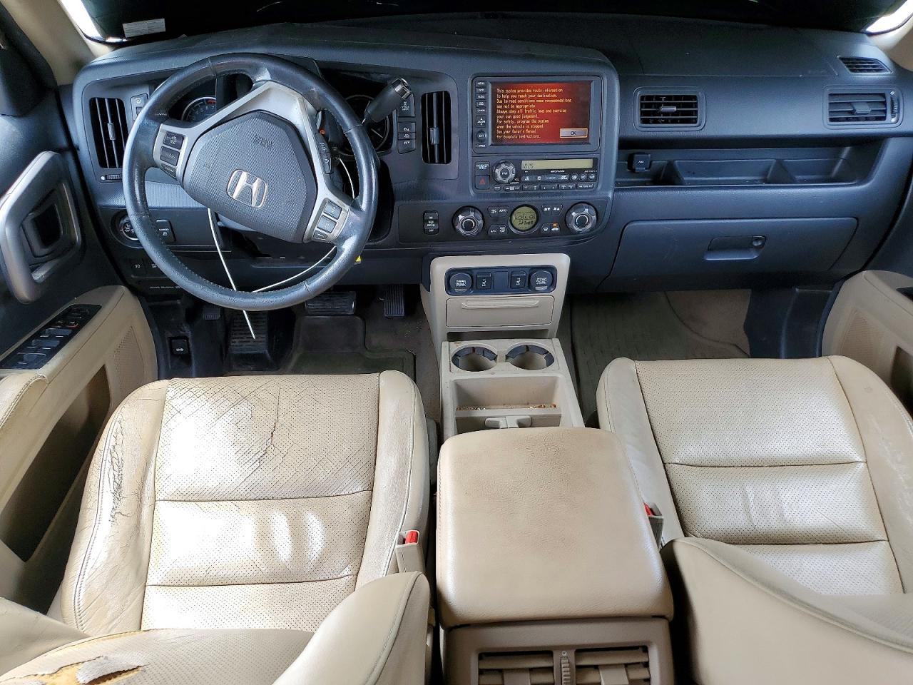 2009 Honda Ridgeline Rtl Black vin: 5FPYK16589B102786