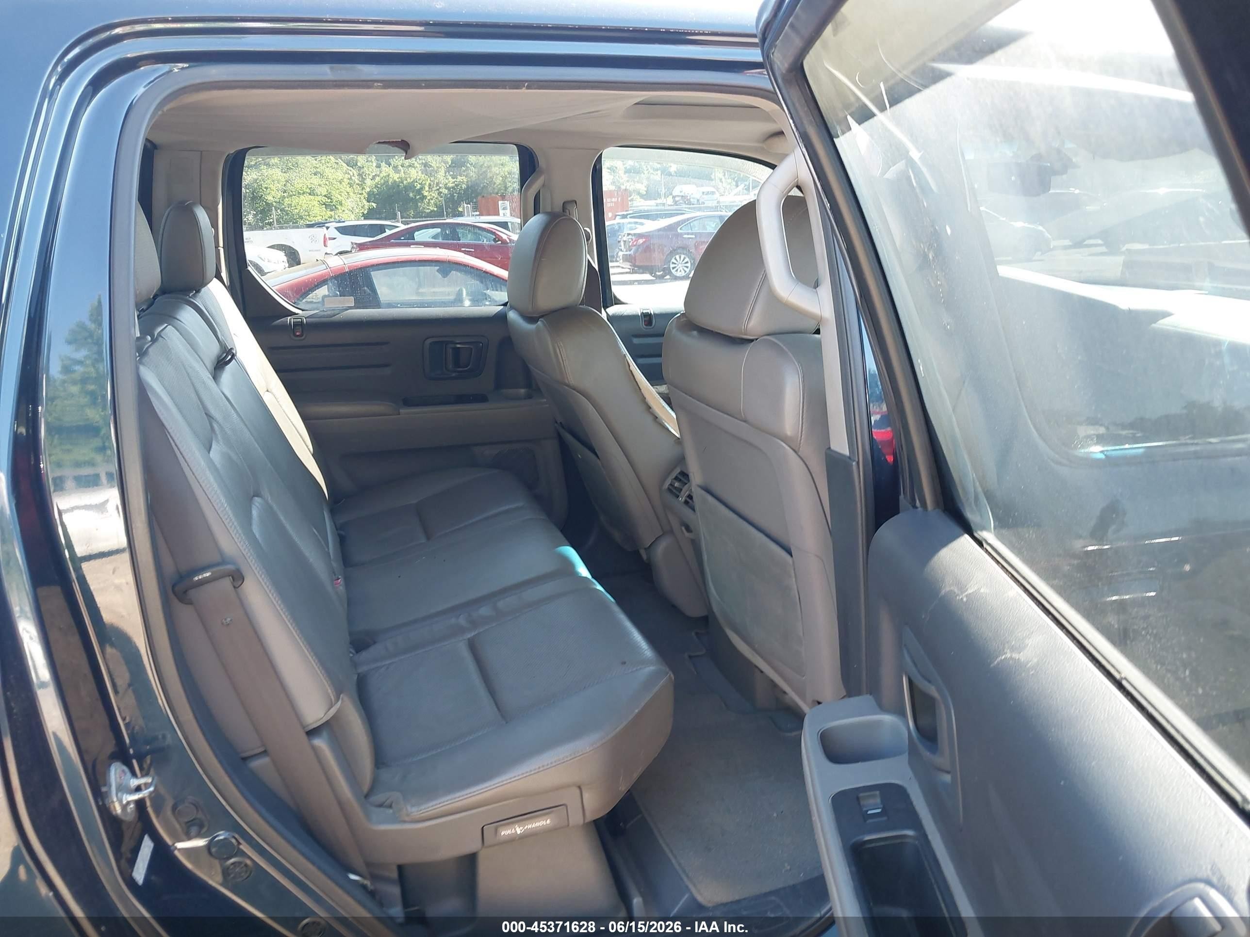 2009 Honda Ridgeline Rtl Blue vin: 5FPYK16589B104716