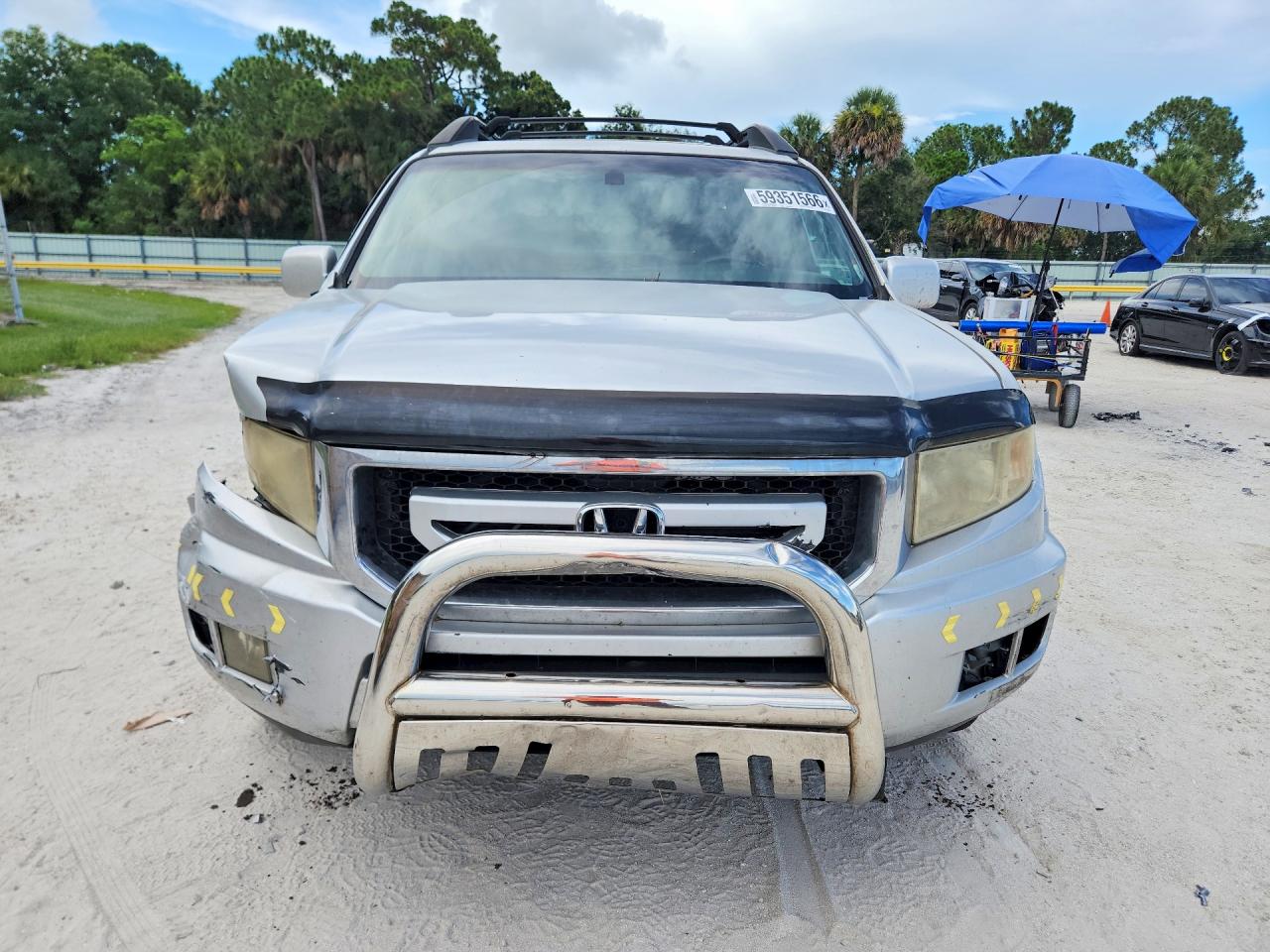 2009 Honda Ridgeline Rtl Silver vin: 5FPYK16589B108880
