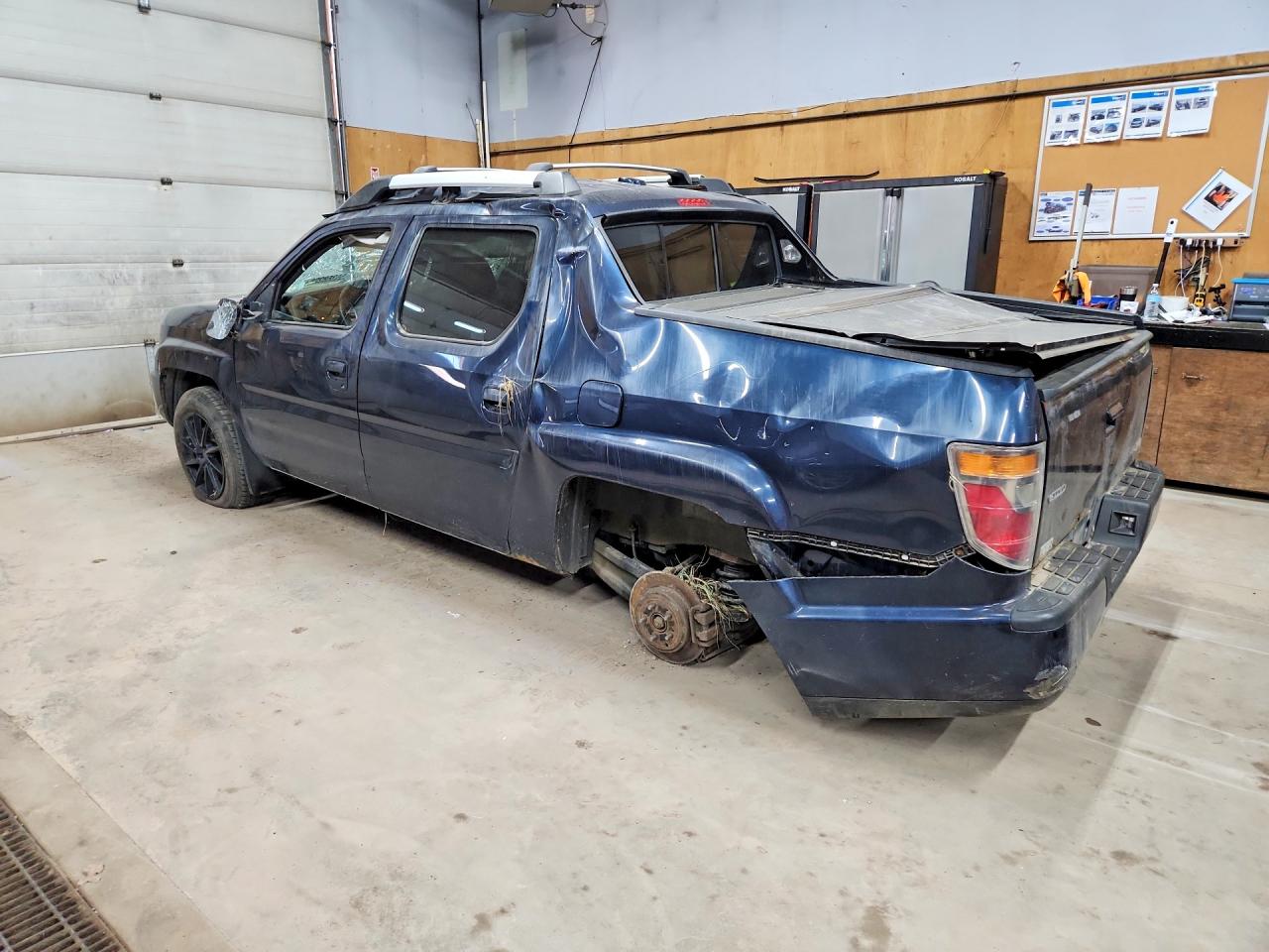 2009 Honda Ridgeline Rtl Blue vin: 5FPYK16599B104675