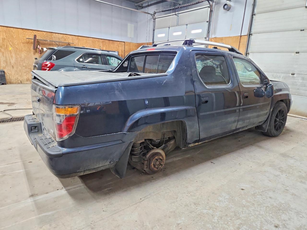 2009 Honda Ridgeline Rtl Blue vin: 5FPYK16599B104675