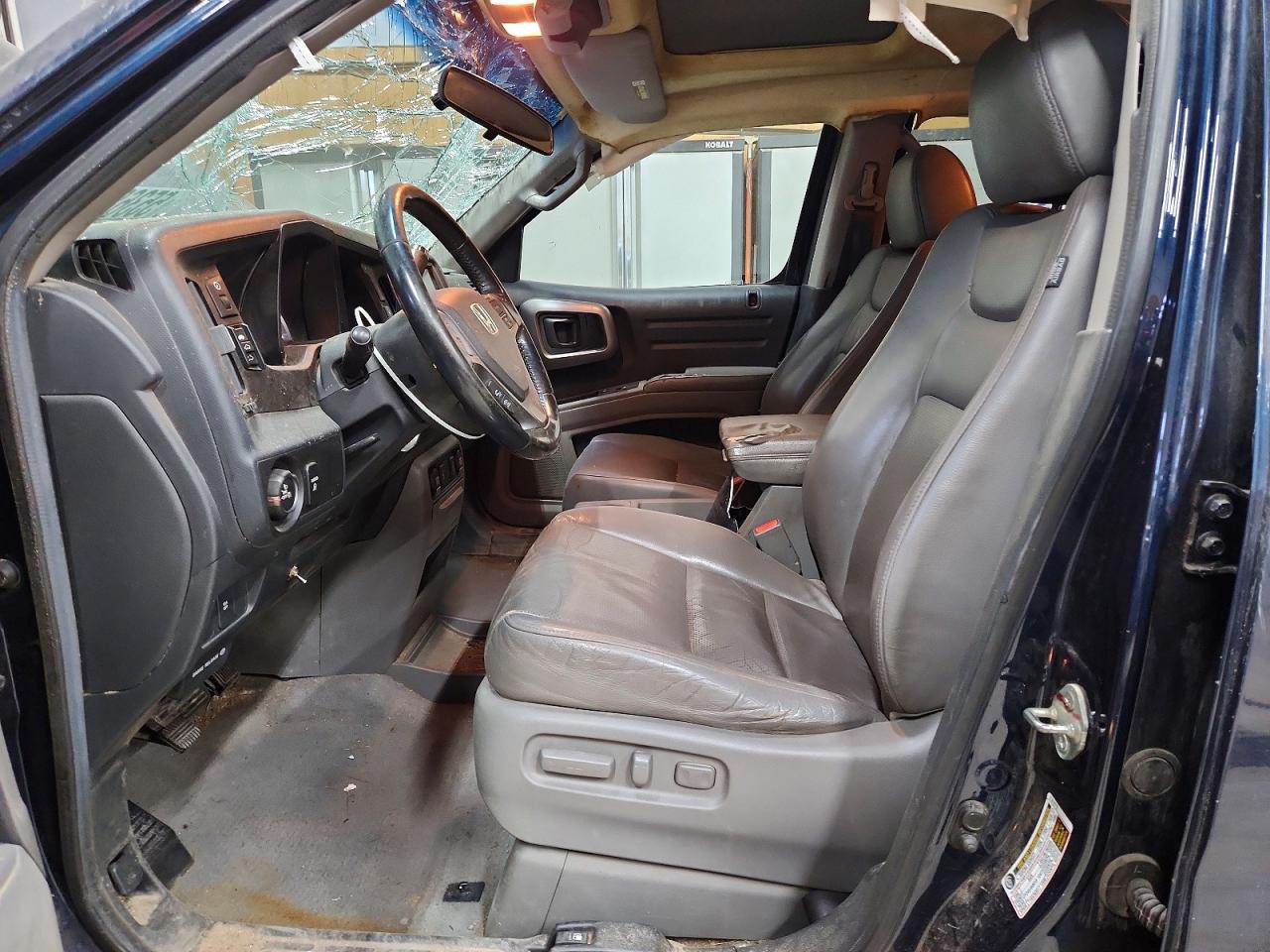 2009 Honda Ridgeline Rtl Blue vin: 5FPYK16599B104675