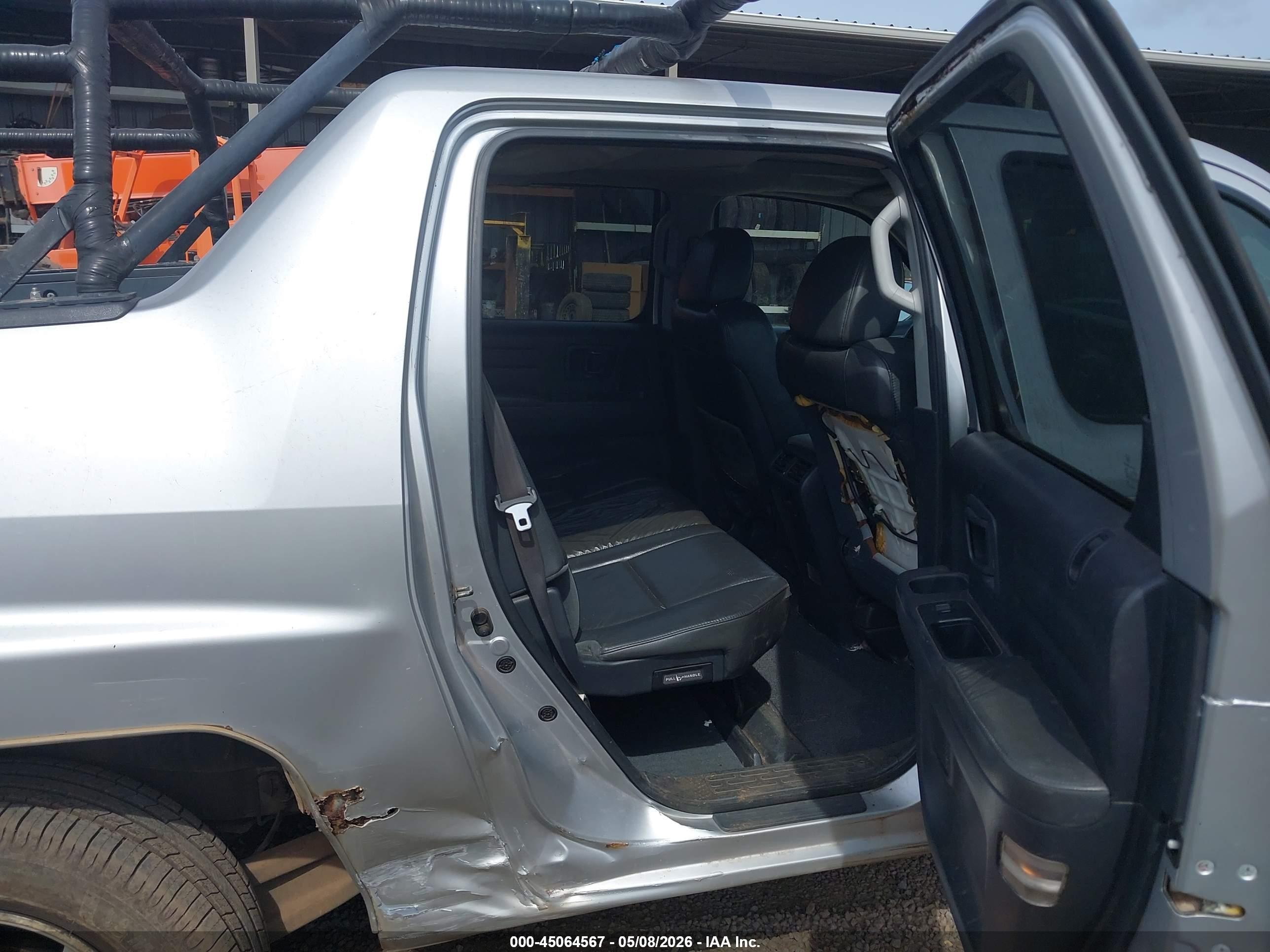2009 Honda Ridgeline Rtl Silver vin: 5FPYK165X9B106998