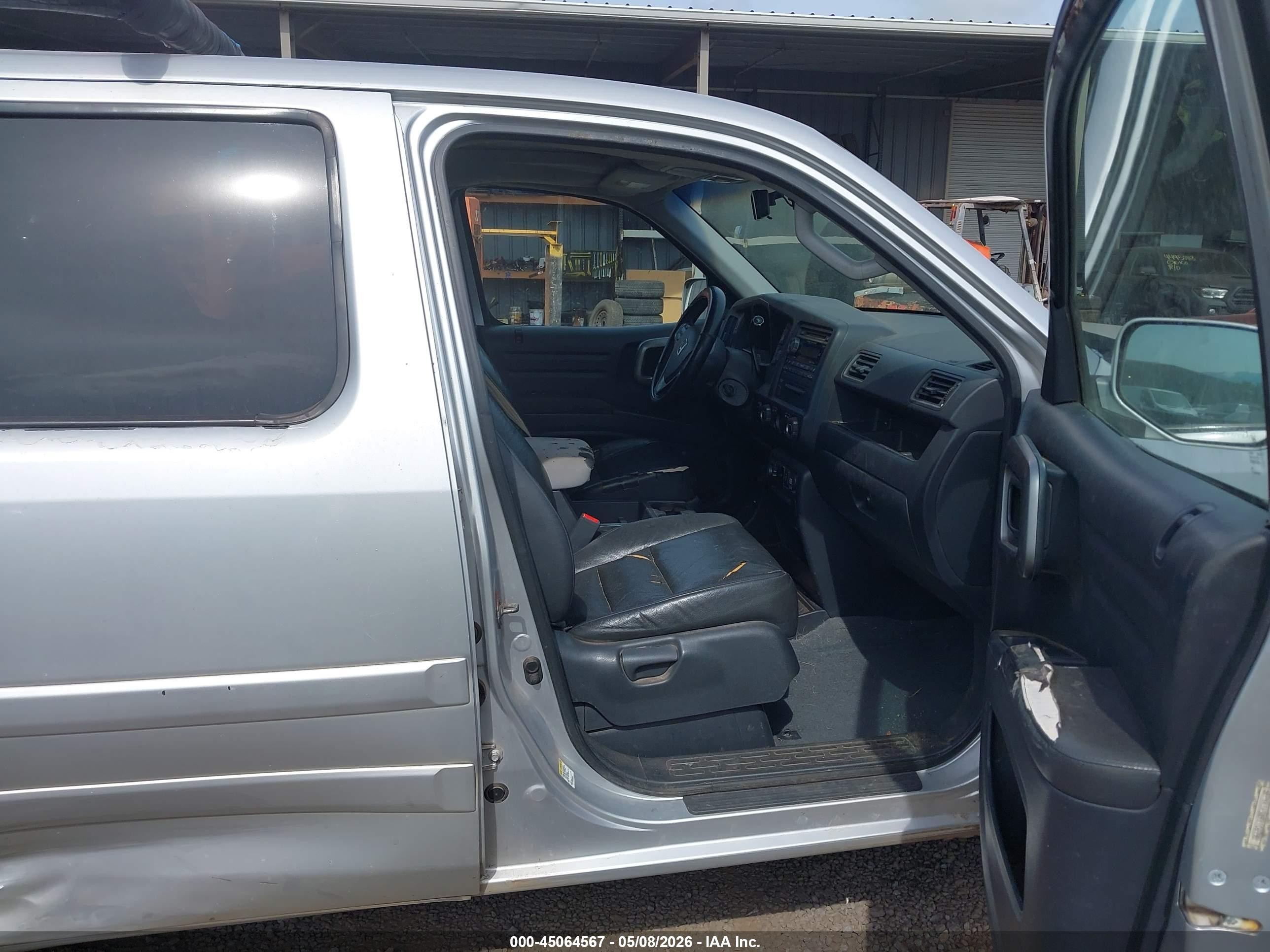 2009 Honda Ridgeline Rtl Silver vin: 5FPYK165X9B106998