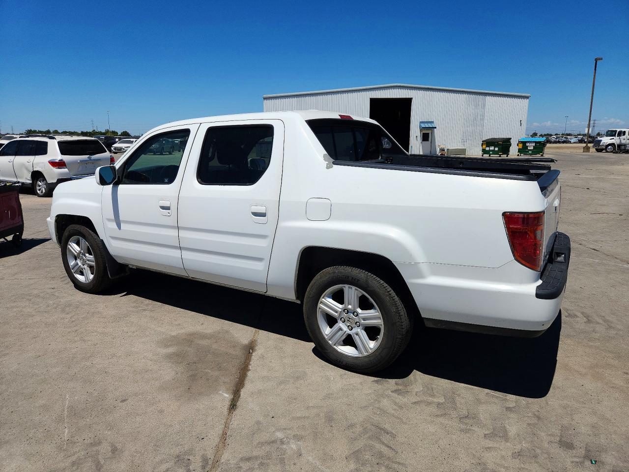 2009 Honda Ridgeline Rtl Белый vin: 5FPYK165X9B107875