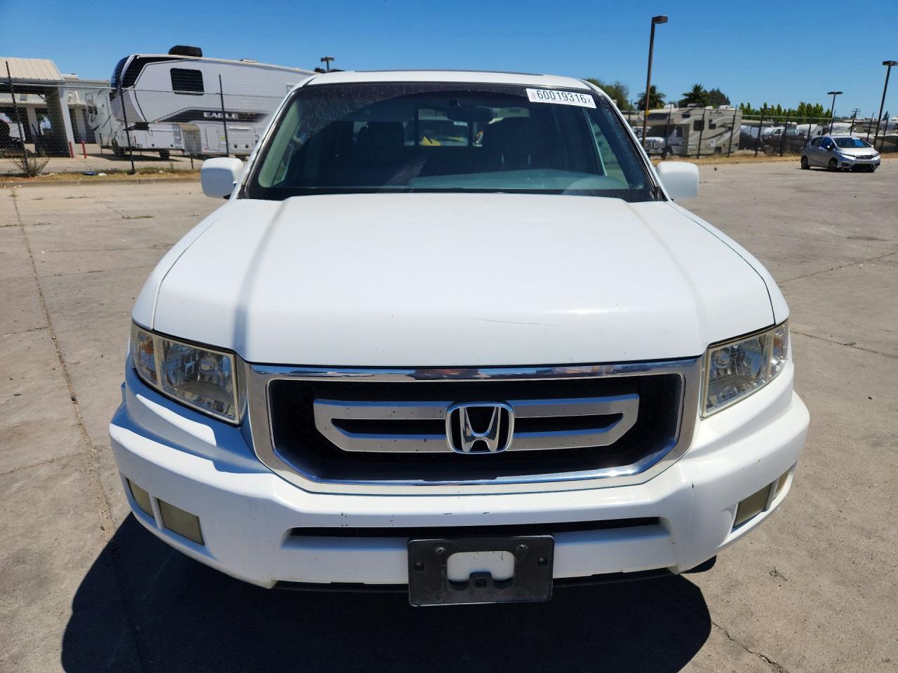 2009 Honda Ridgeline Rtl Белый vin: 5FPYK165X9B107875