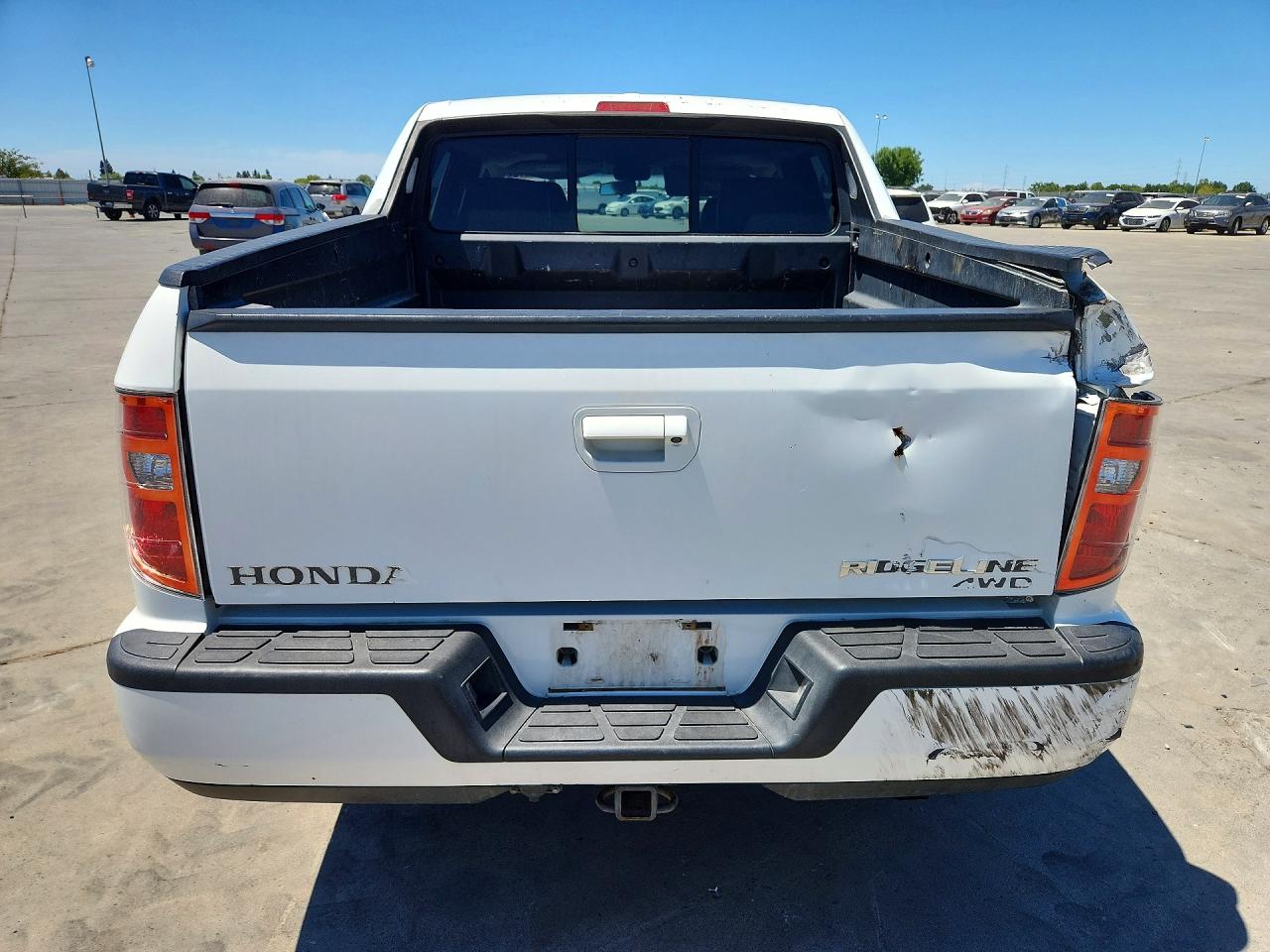 2009 Honda Ridgeline Rtl Белый vin: 5FPYK165X9B107875