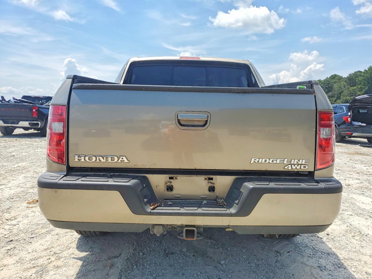 2009 Honda Ridgeline Rtl Серый vin: 5FPYK165X9B109559