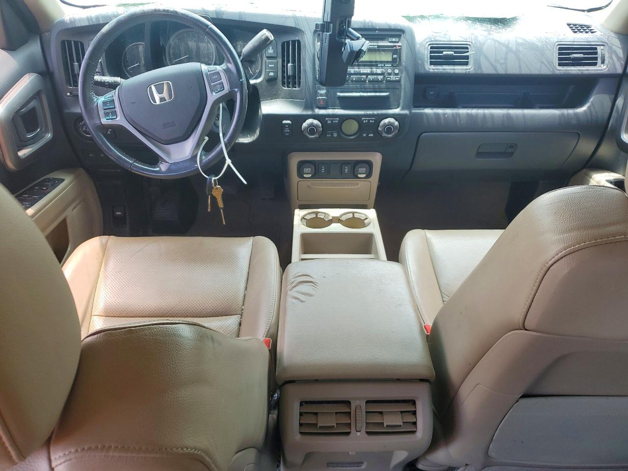 2009 Honda Ridgeline Rtl Серый vin: 5FPYK165X9B109559