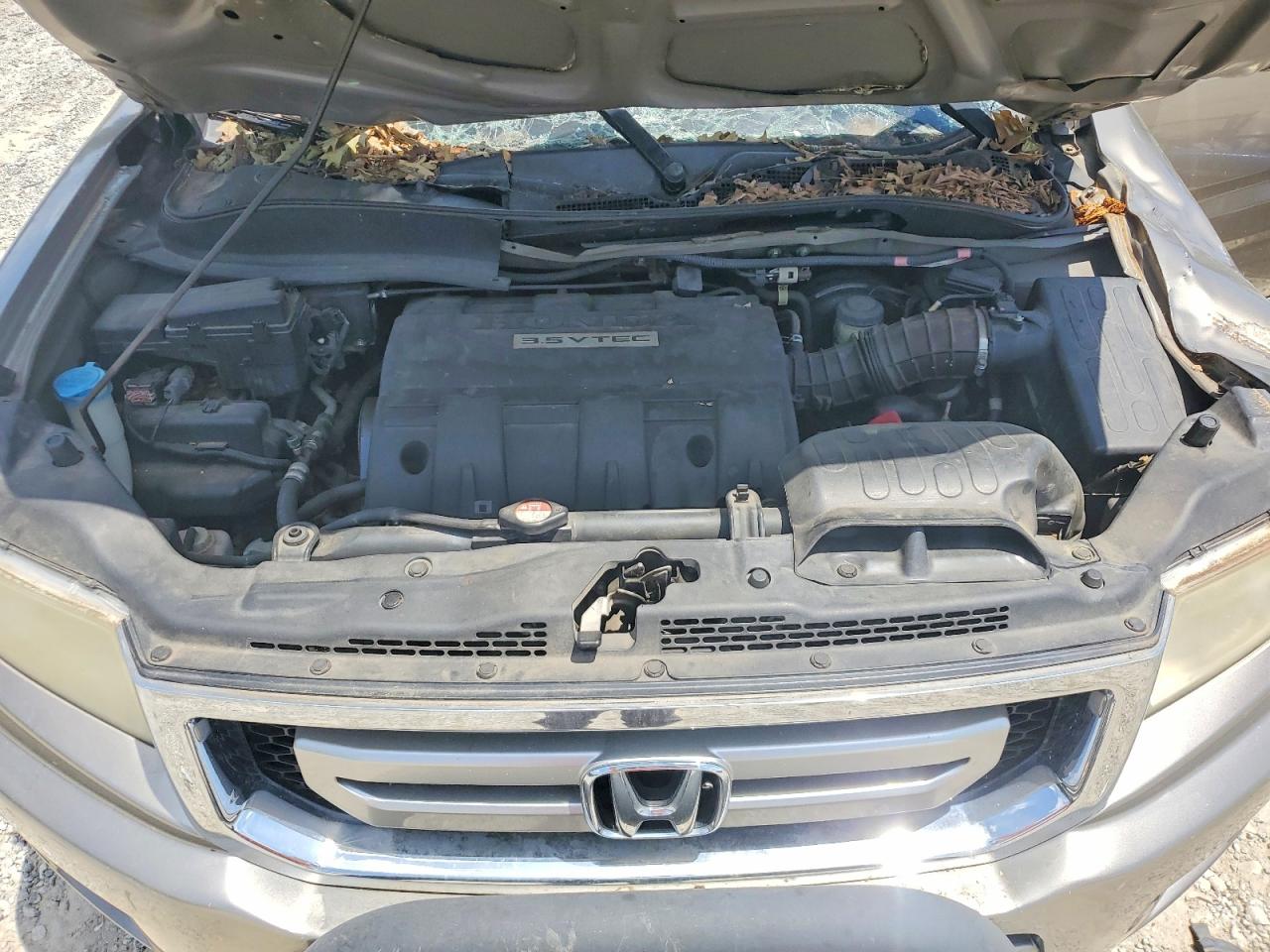 2009 Honda Ridgeline Rtl Серый vin: 5FPYK165X9B109559