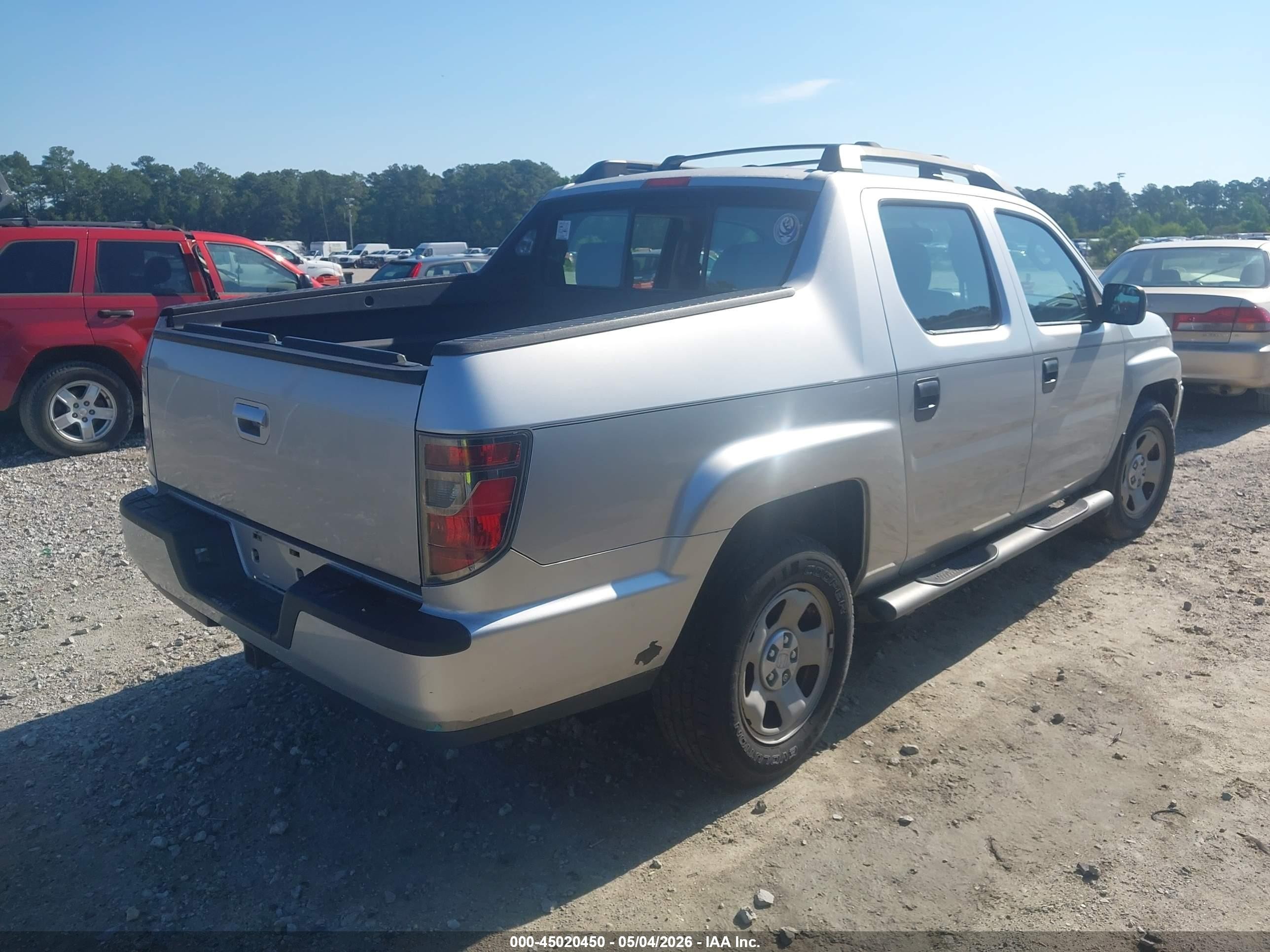 2013 Honda Ridgeline Rt Silver vin: 5FPYK1F20DB017536