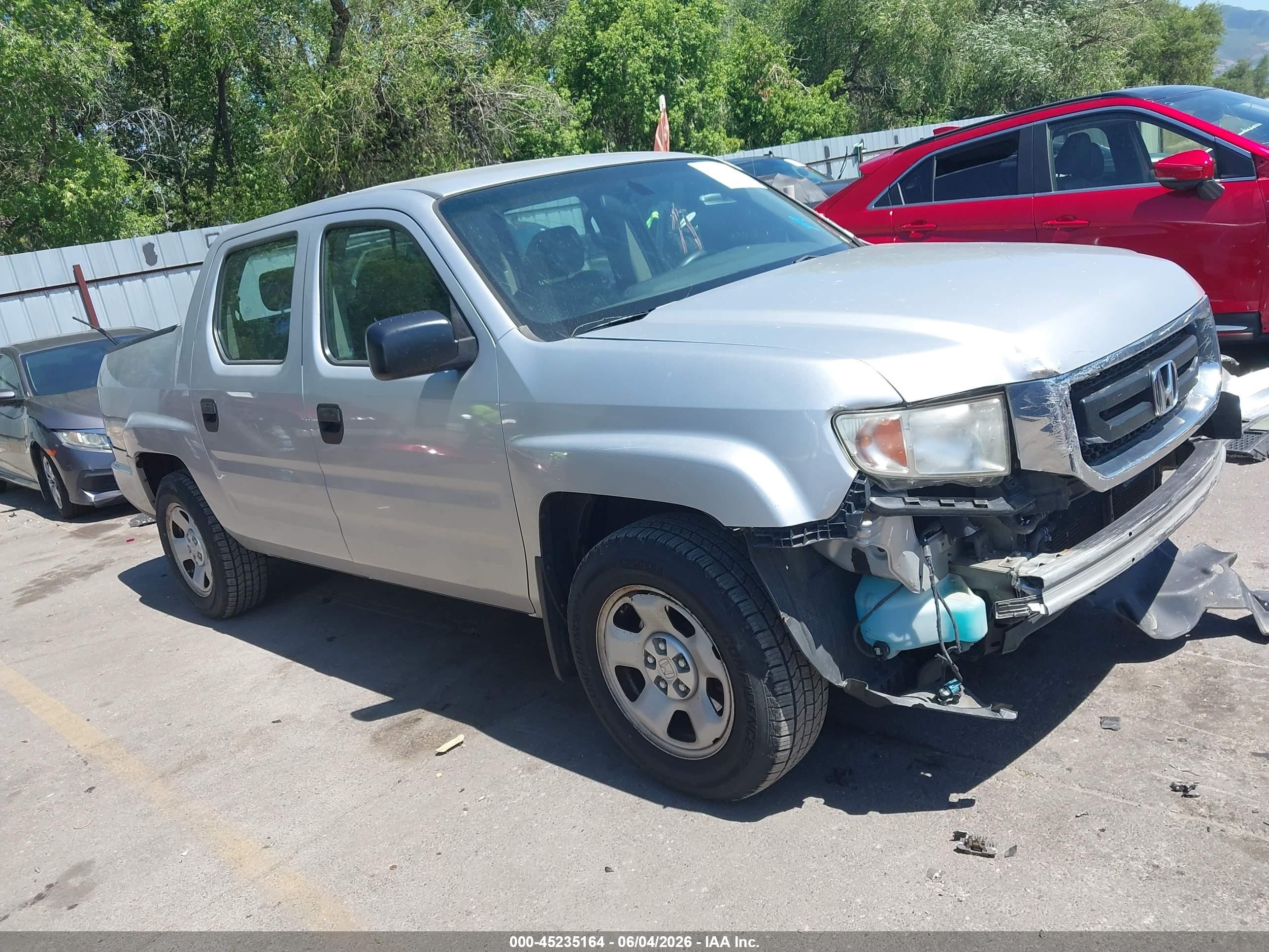 2011 Honda Ridgeline Rt Серебряный vin: 5FPYK1F21BB001567