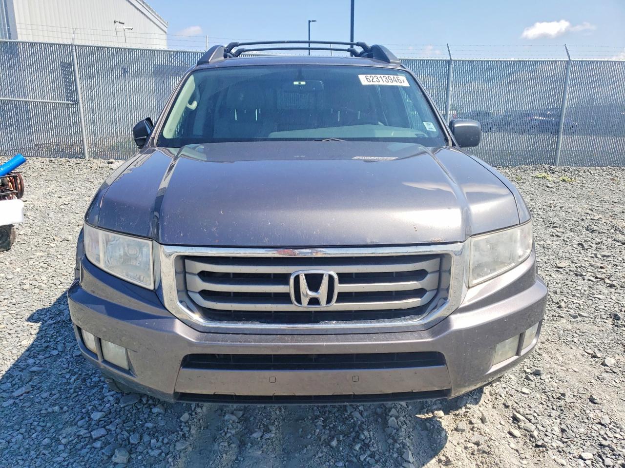 2014 Honda Ridgeline Rt Gray vin: 5FPYK1F21EB501328