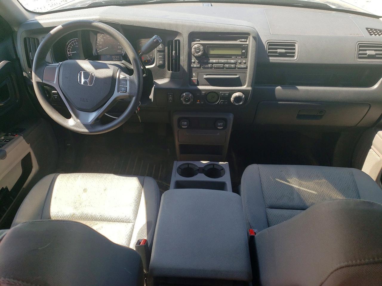 2014 Honda Ridgeline Rt Gray vin: 5FPYK1F21EB501328