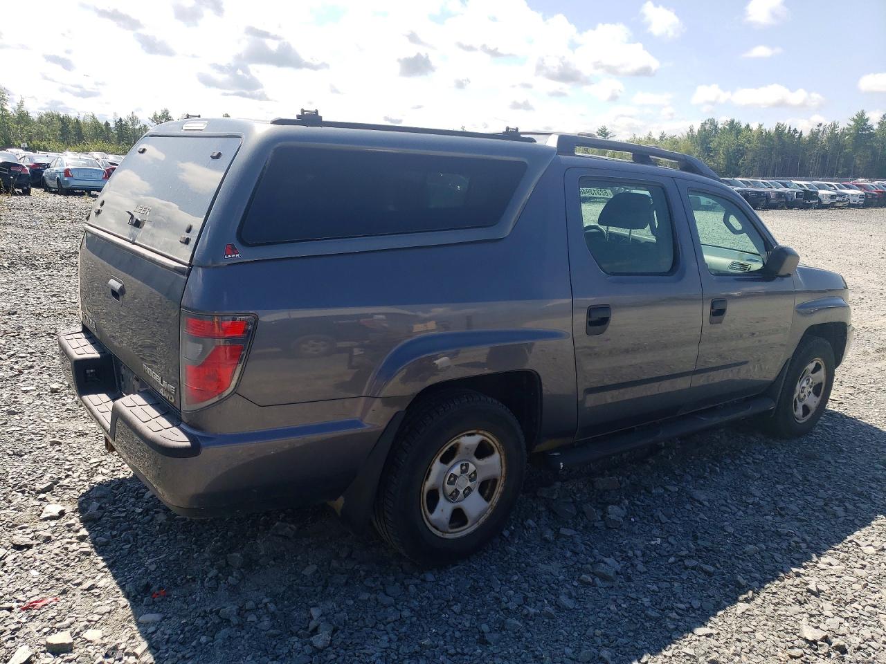 2014 Honda Ridgeline Rt Gray vin: 5FPYK1F21EB501328