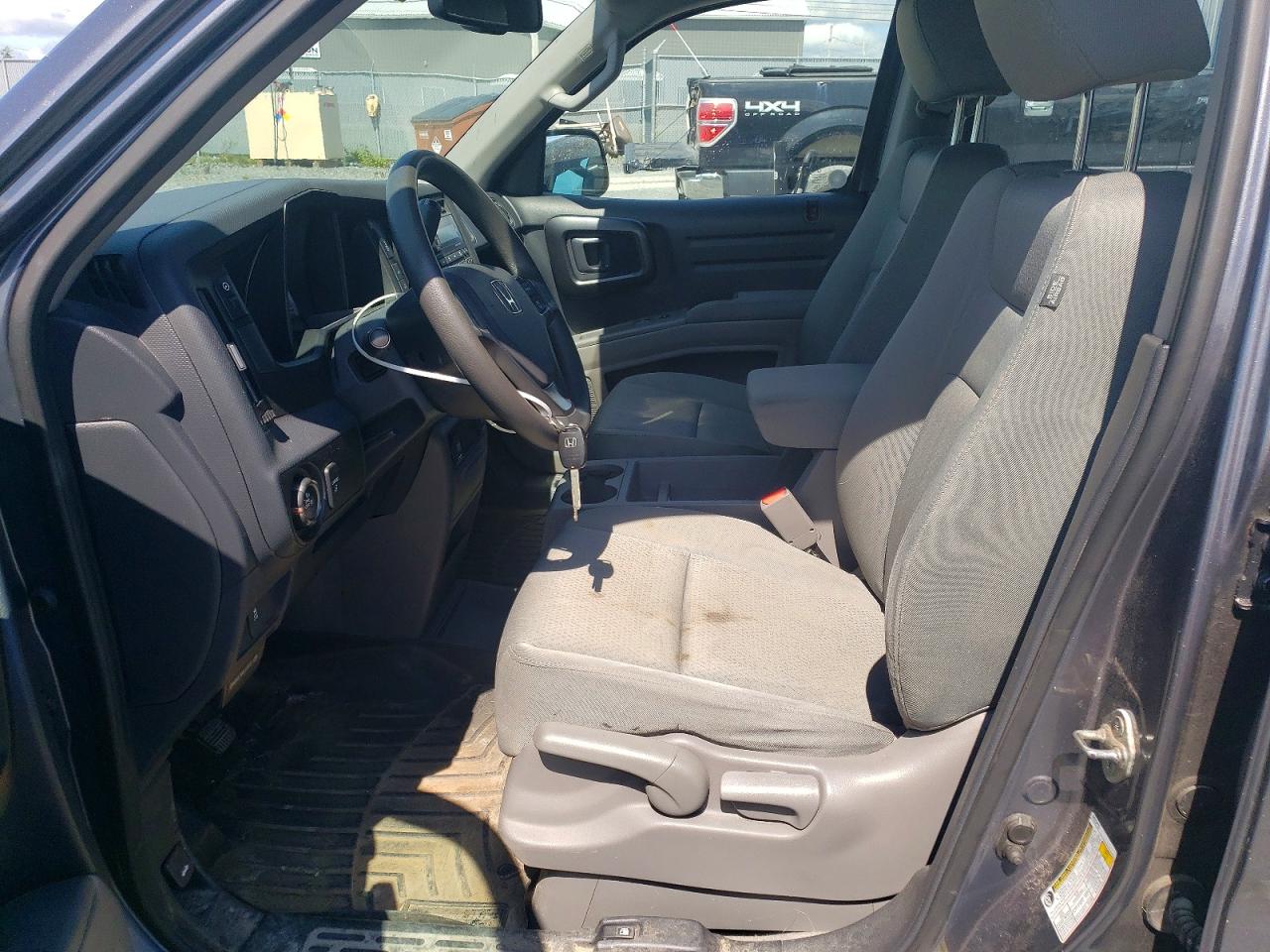 2014 Honda Ridgeline Rt Gray vin: 5FPYK1F21EB501328