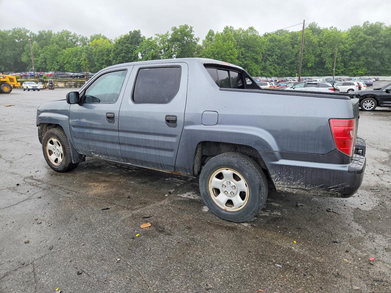 2010 Honda Ridgeline Rt Gray vin: 5FPYK1F24AB001996