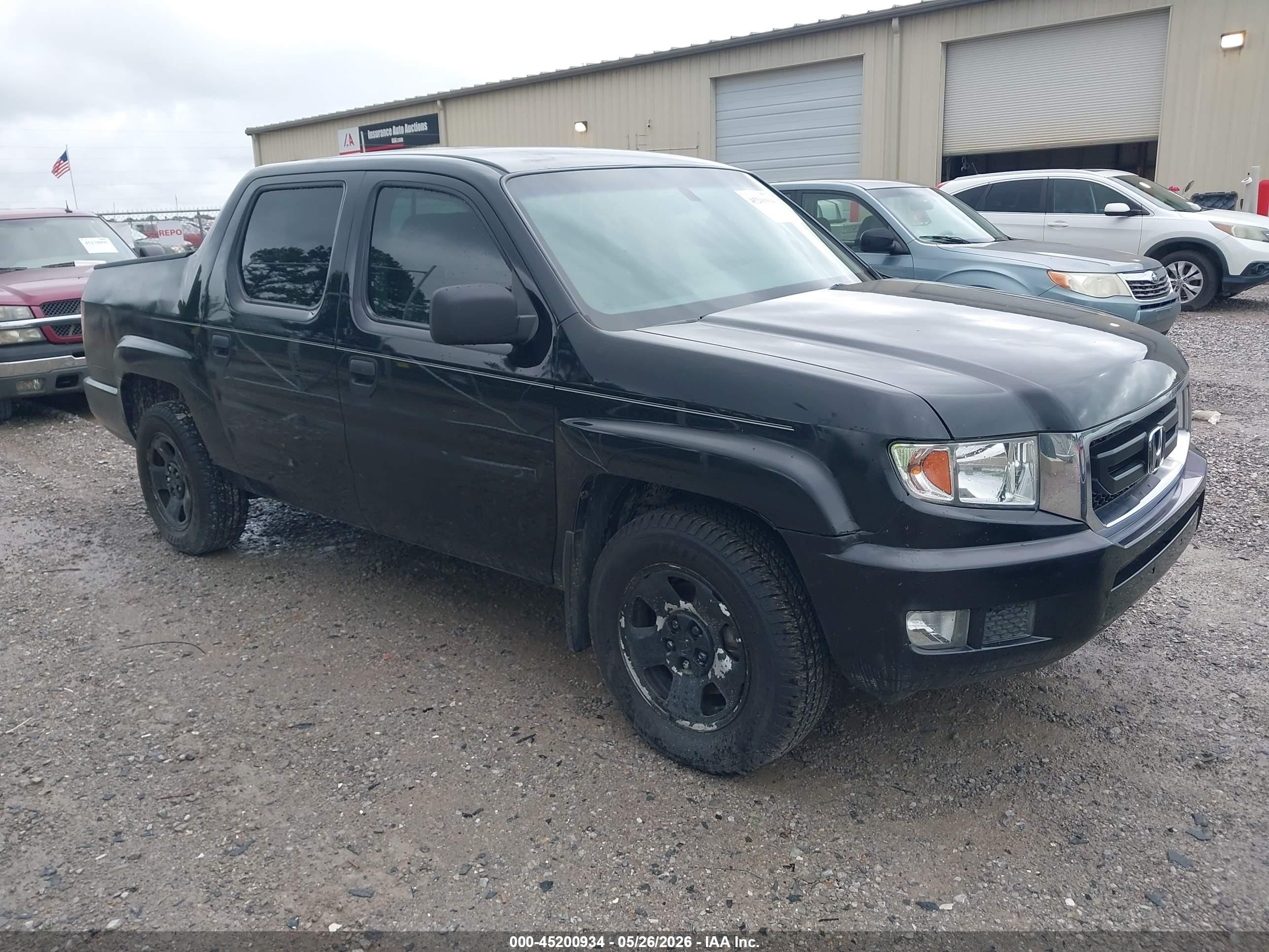 2010 Honda Ridgeline Rt Черный vin: 5FPYK1F24AB002338