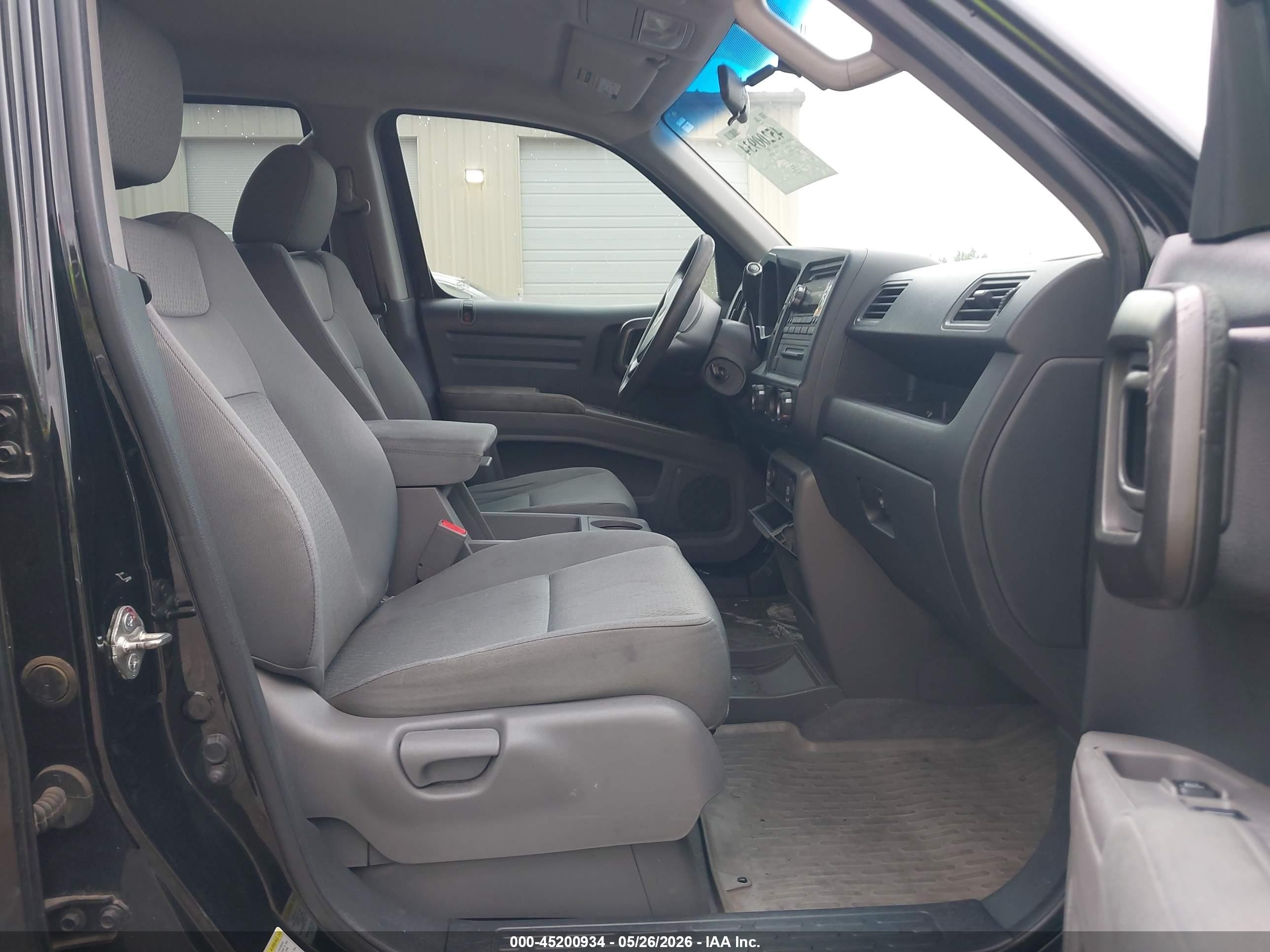 2010 Honda Ridgeline Rt Black vin: 5FPYK1F24AB002338