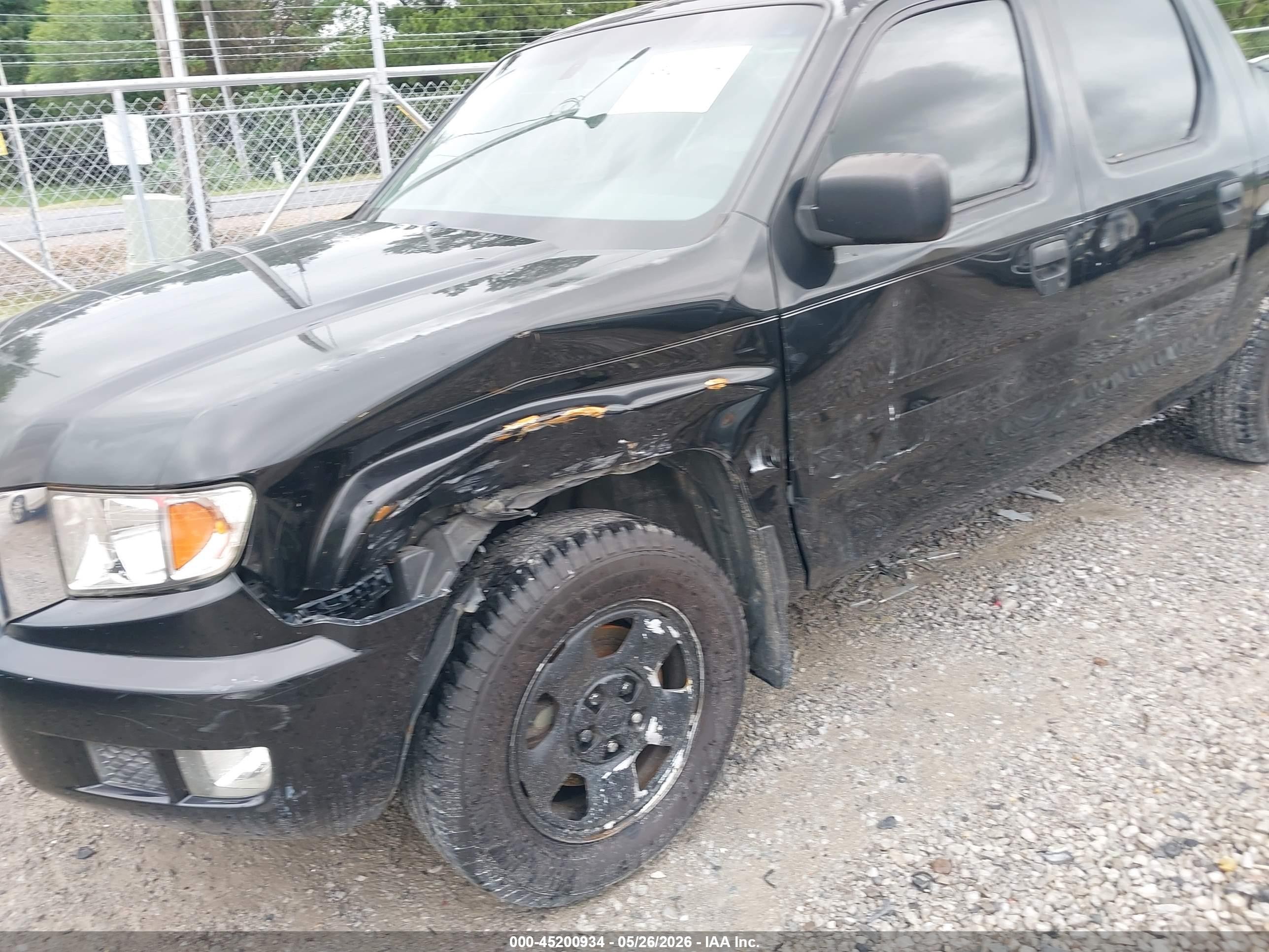 2010 Honda Ridgeline Rt Black vin: 5FPYK1F24AB002338