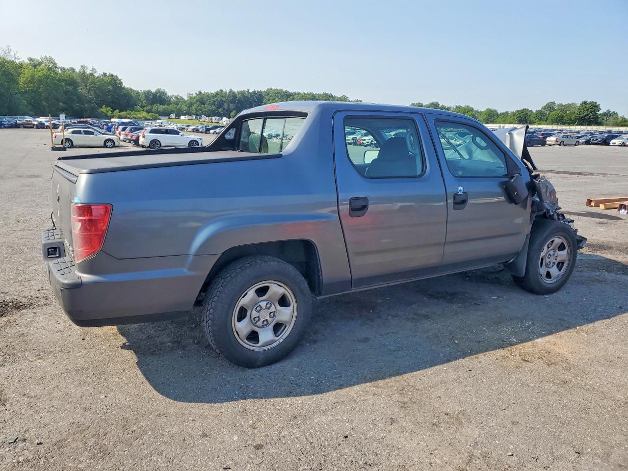 2010 Honda Ridgeline Rt Gray vin: 5FPYK1F24AB005434