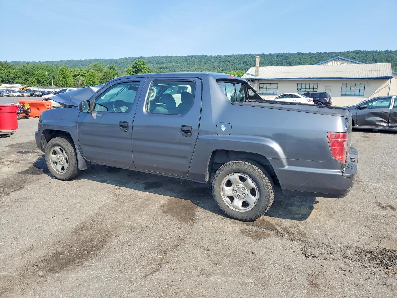 2010 Honda Ridgeline Rt Gray vin: 5FPYK1F24AB005434