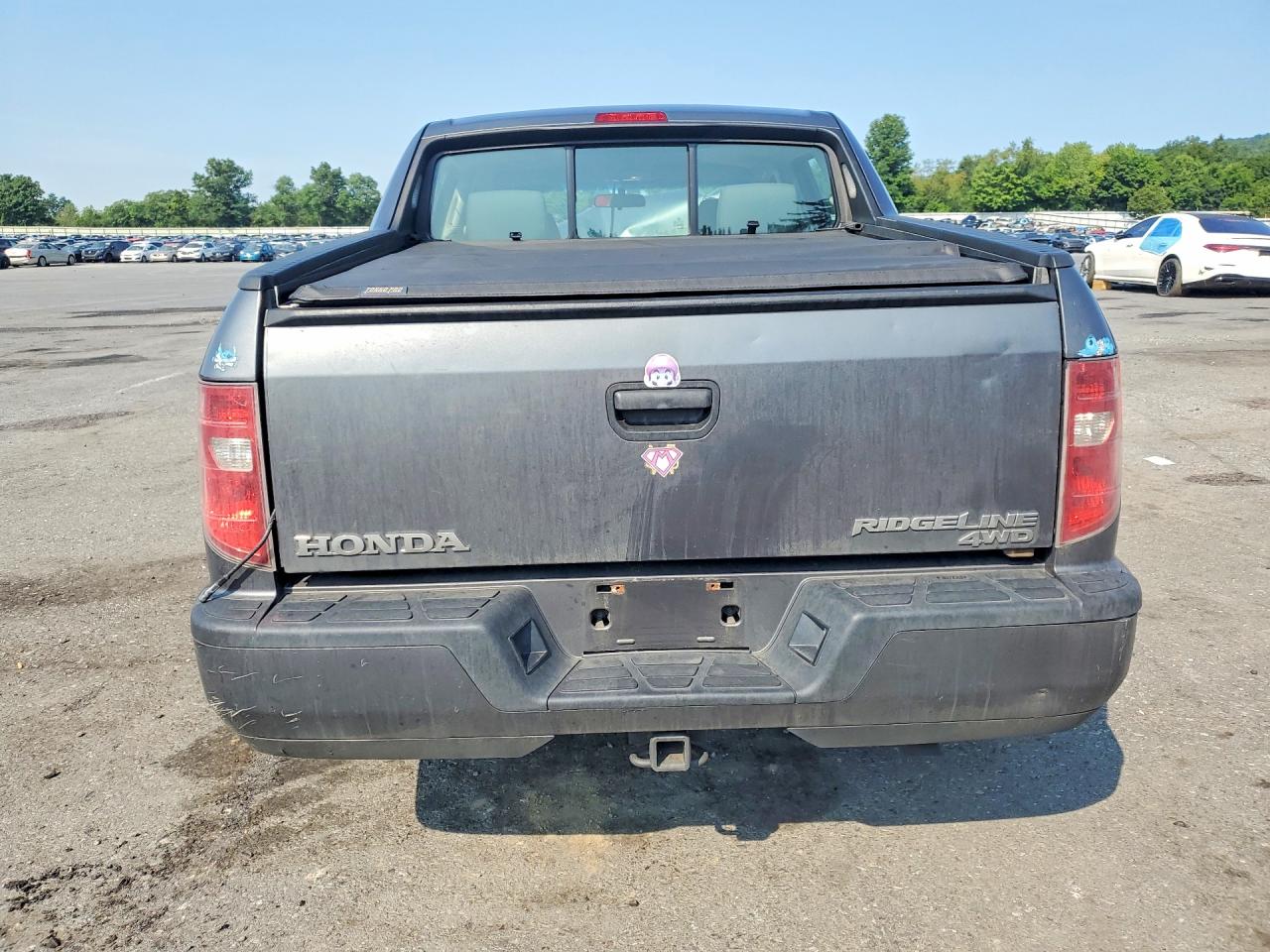 2010 Honda Ridgeline Rt Gray vin: 5FPYK1F24AB005434