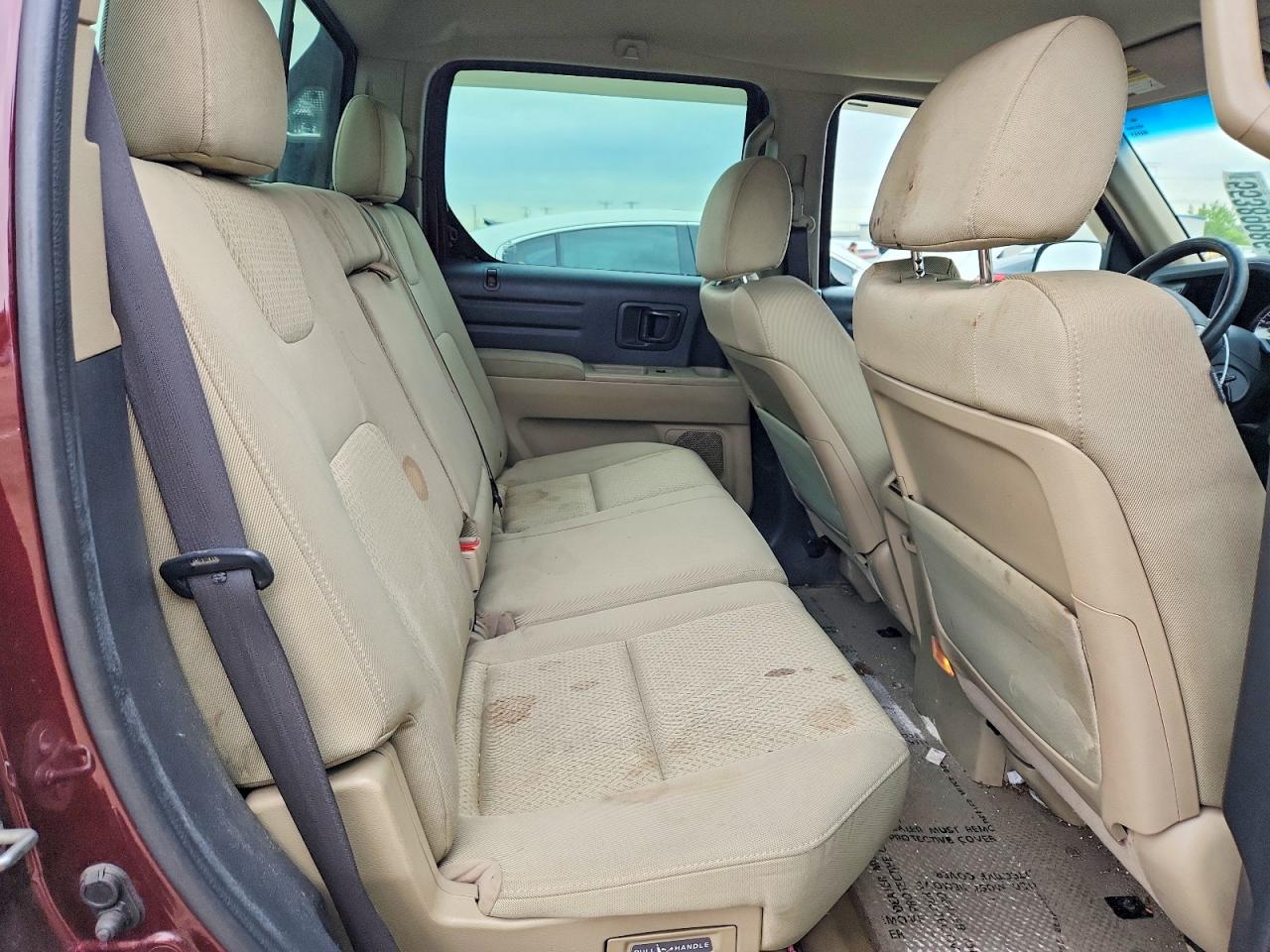 2011 Honda Ridgeline Rt Maroon vin: 5FPYK1F25BB003581