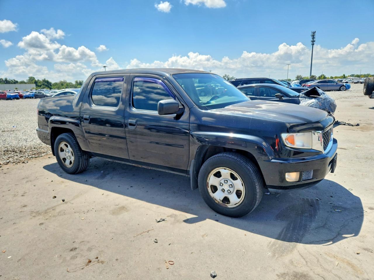 2011 Honda Ridgeline Rt Black vin: 5FPYK1F26BB003704