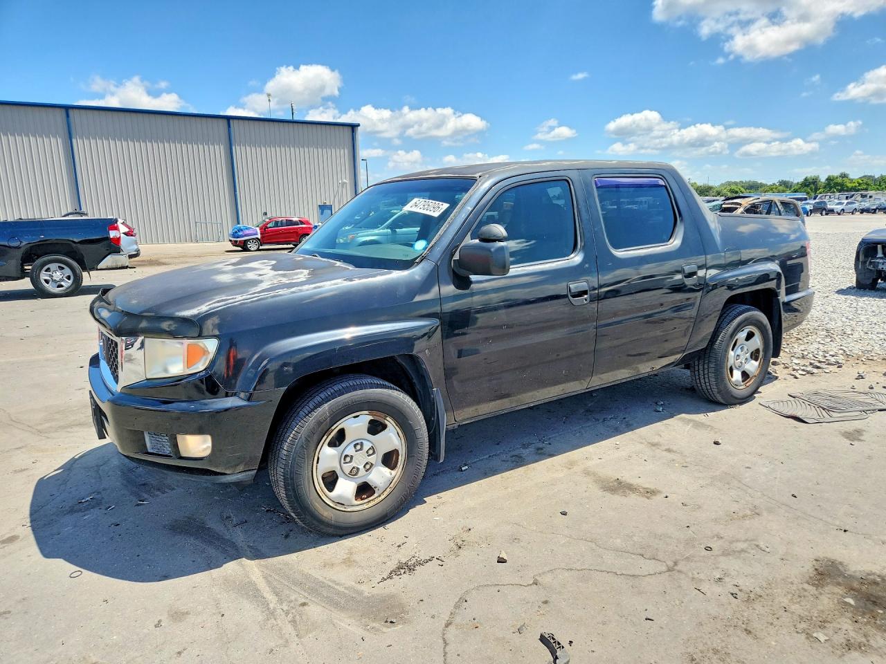 2011 Honda Ridgeline Rt Black vin: 5FPYK1F26BB003704