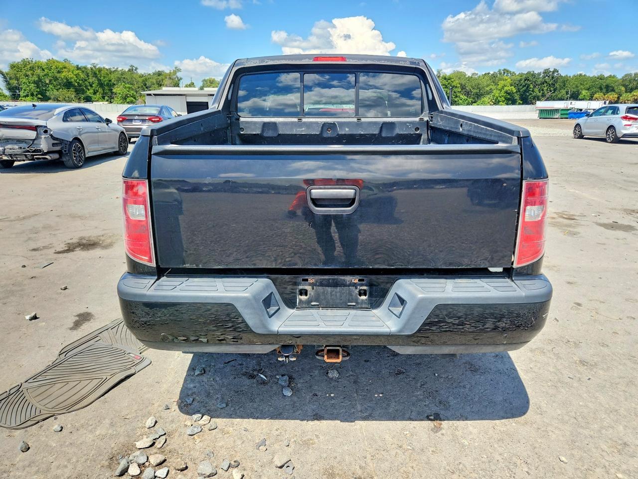 2011 Honda Ridgeline Rt Black vin: 5FPYK1F26BB003704