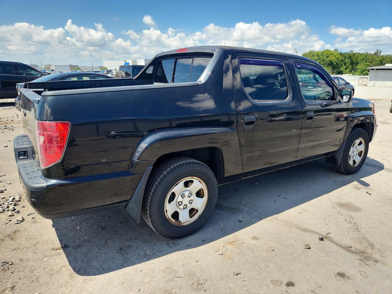 2011 Honda Ridgeline Rt Black vin: 5FPYK1F26BB003704