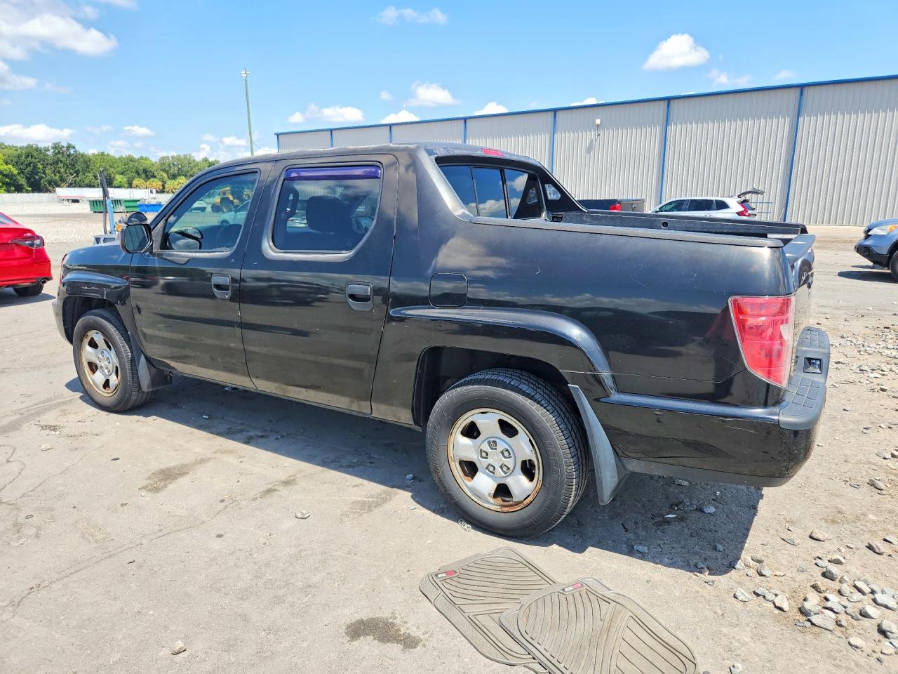 2011 Honda Ridgeline Rt Black vin: 5FPYK1F26BB003704