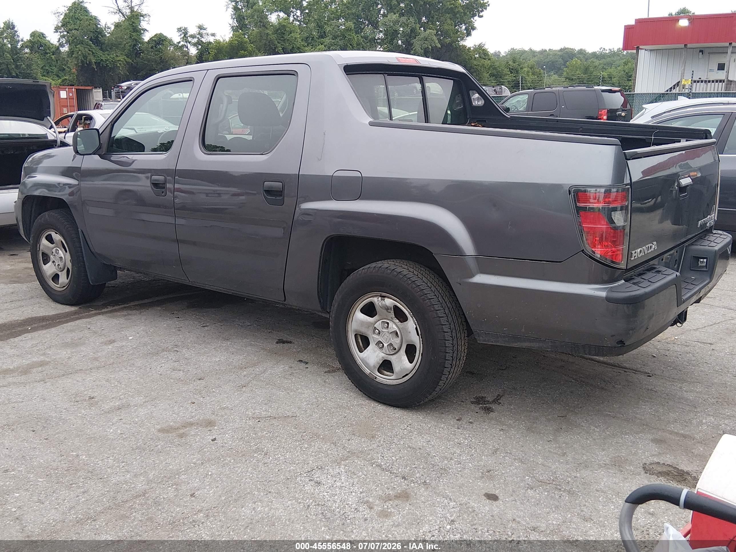 2013 Honda Ridgeline Rt Gray vin: 5FPYK1F26DB013653