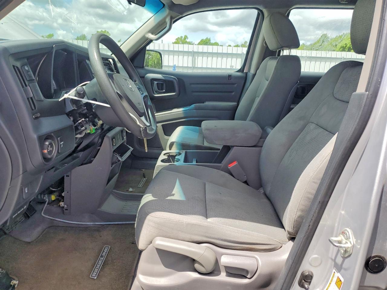 2012 Honda Ridgeline Rt Gray vin: 5FPYK1F27CB004152