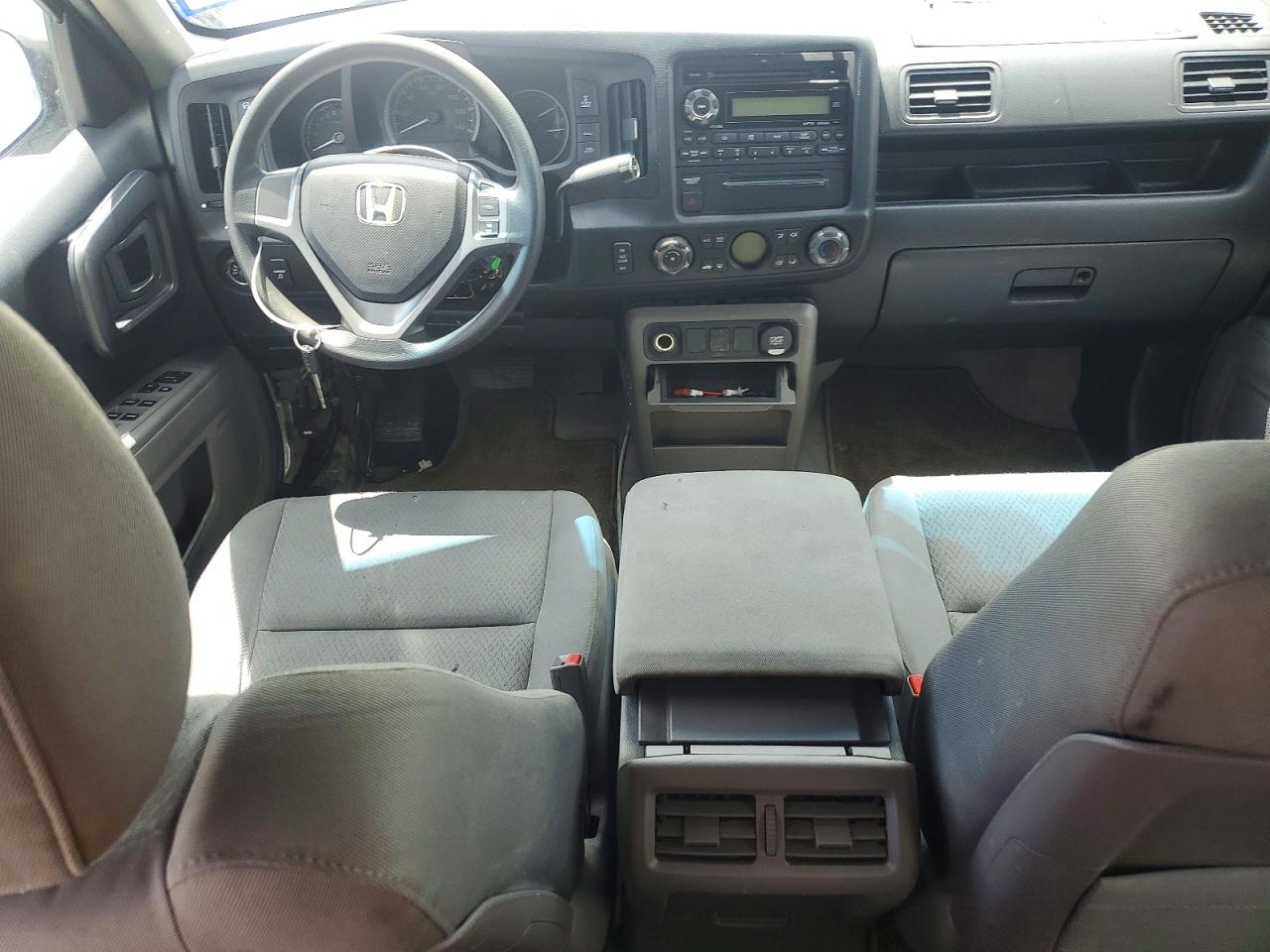 2012 Honda Ridgeline Rt Gray vin: 5FPYK1F27CB004152