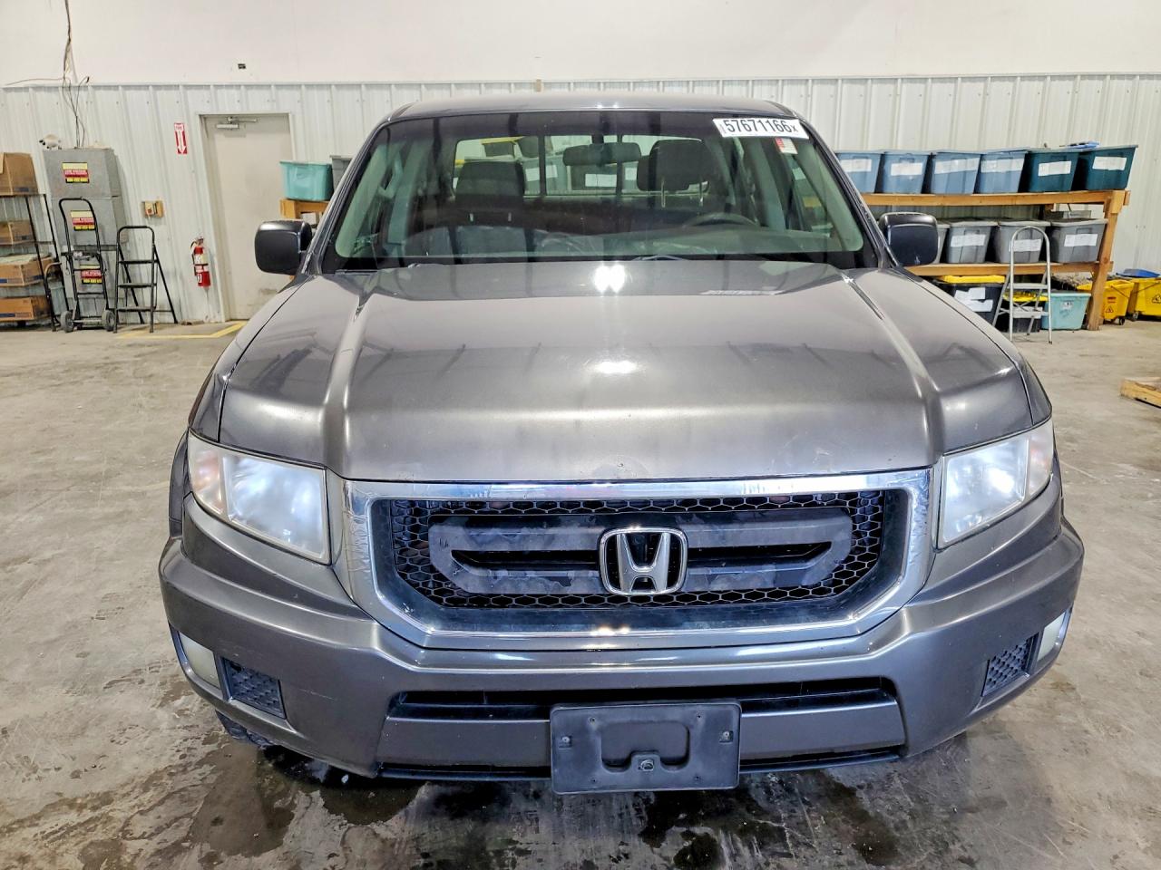 2011 Honda Ridgeline Rt Charcoal vin: 5FPYK1F28BB003218