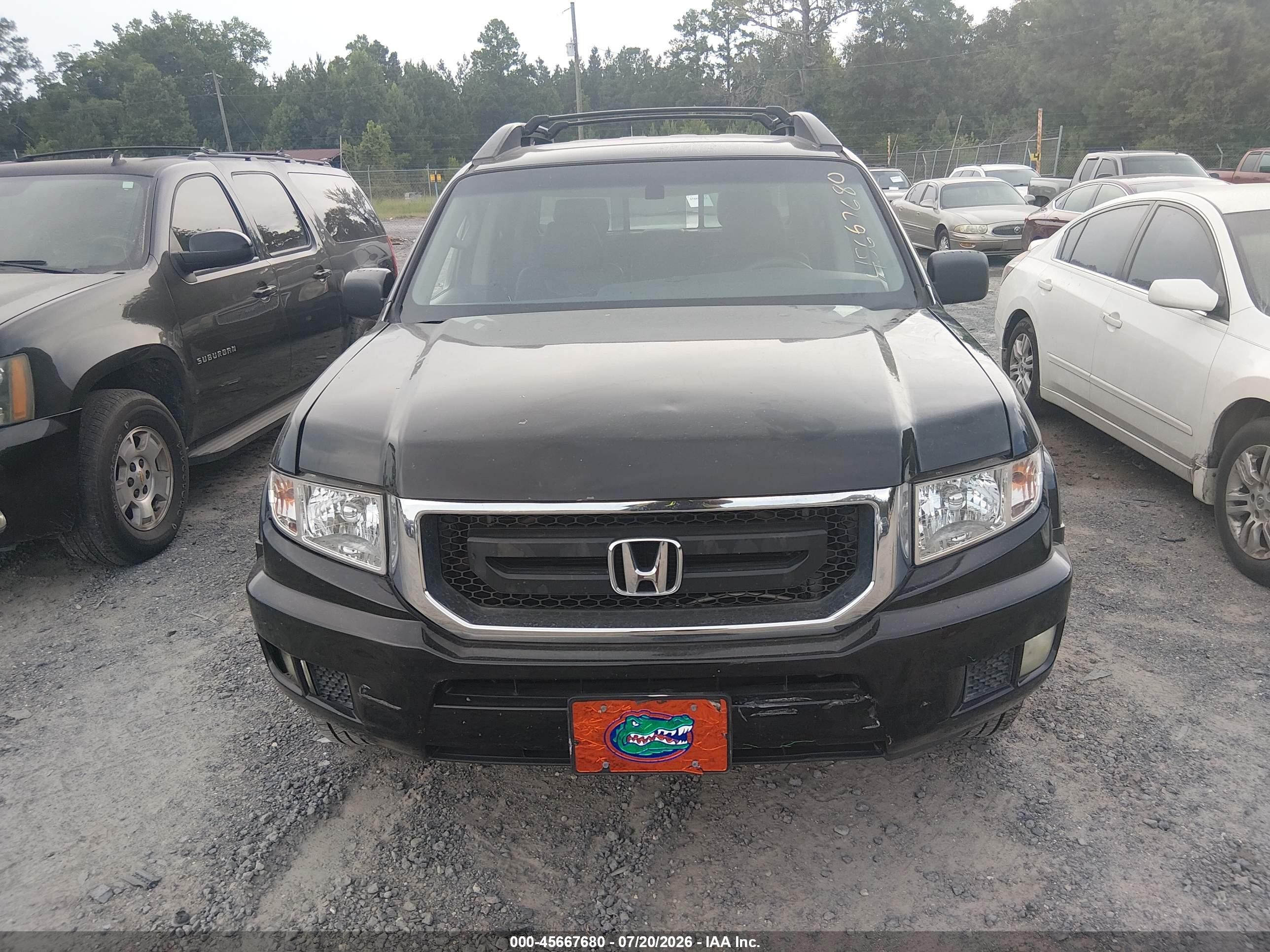 2011 Honda Ridgeline Rt Black vin: 5FPYK1F29BB008251