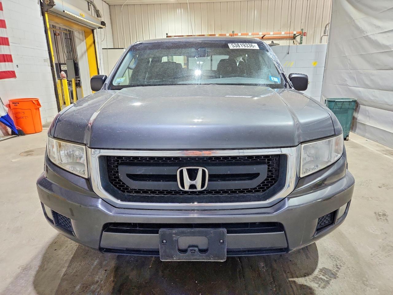 2011 Honda Ridgeline Rt Серый vin: 5FPYK1F29BB453220