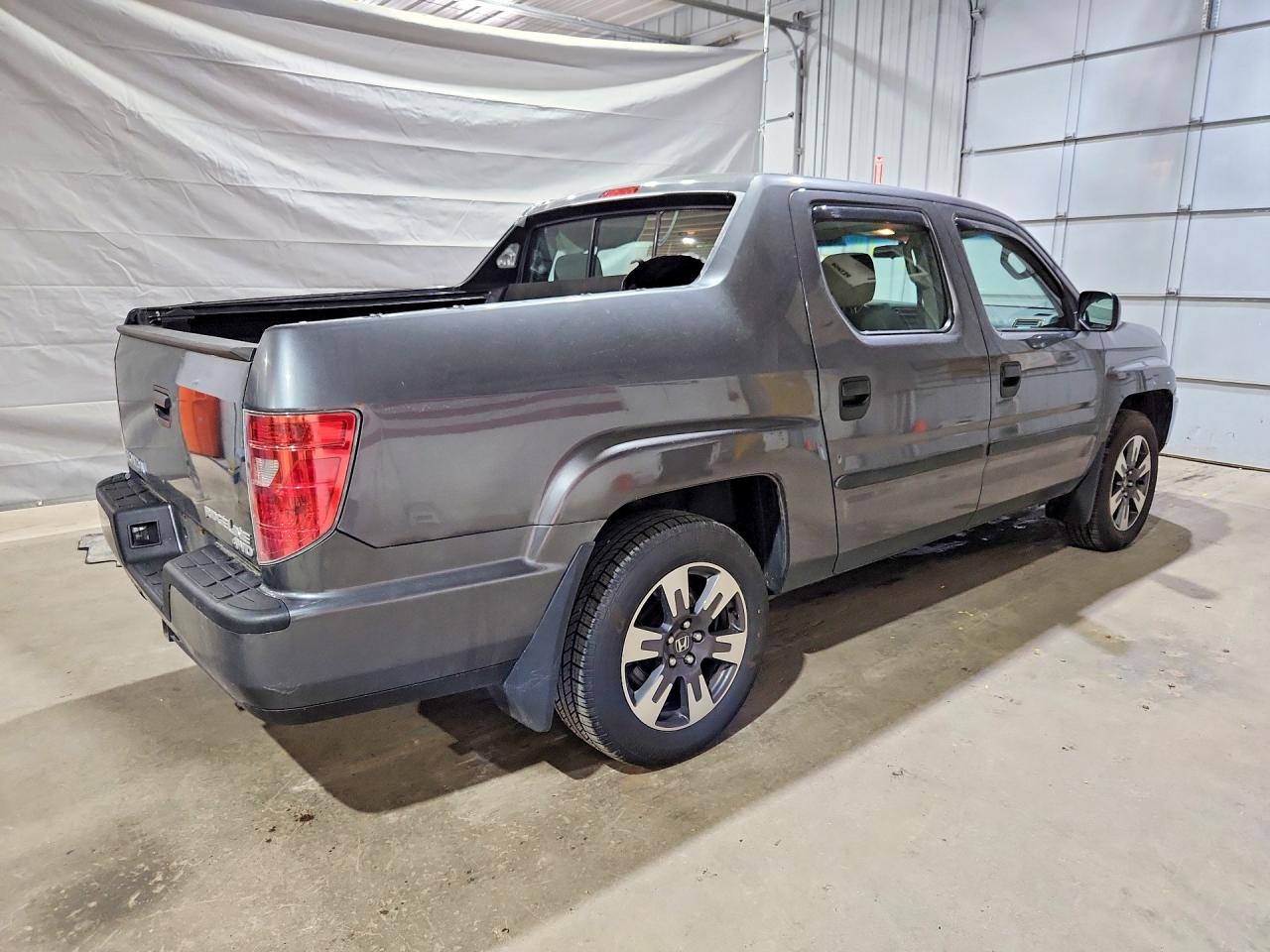 2011 Honda Ridgeline Rt Серый vin: 5FPYK1F29BB453220