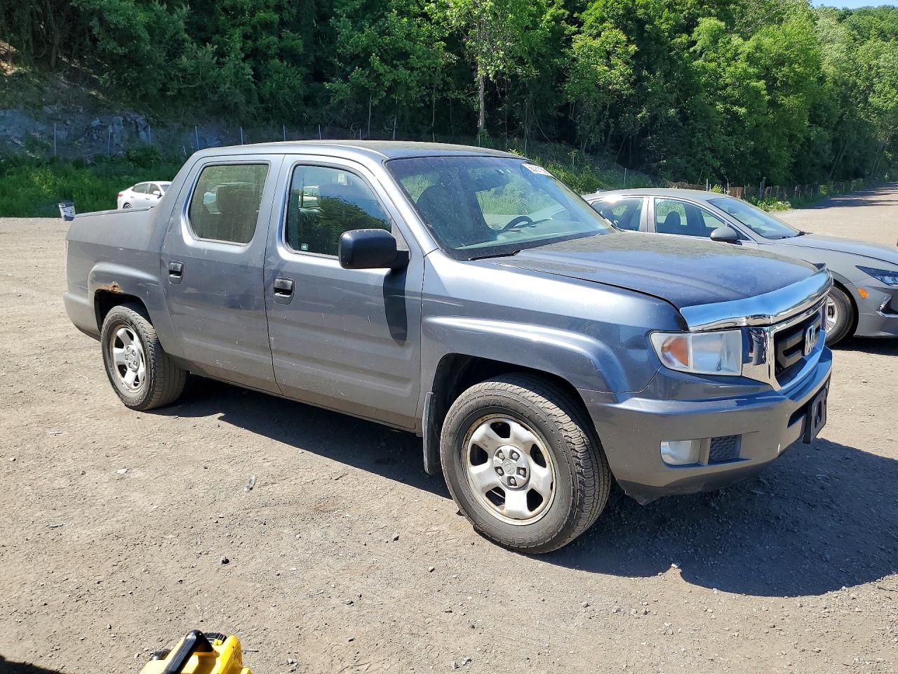 2010 Honda Ridgeline Rt Серый vin: 5FPYK1F2XAB013683