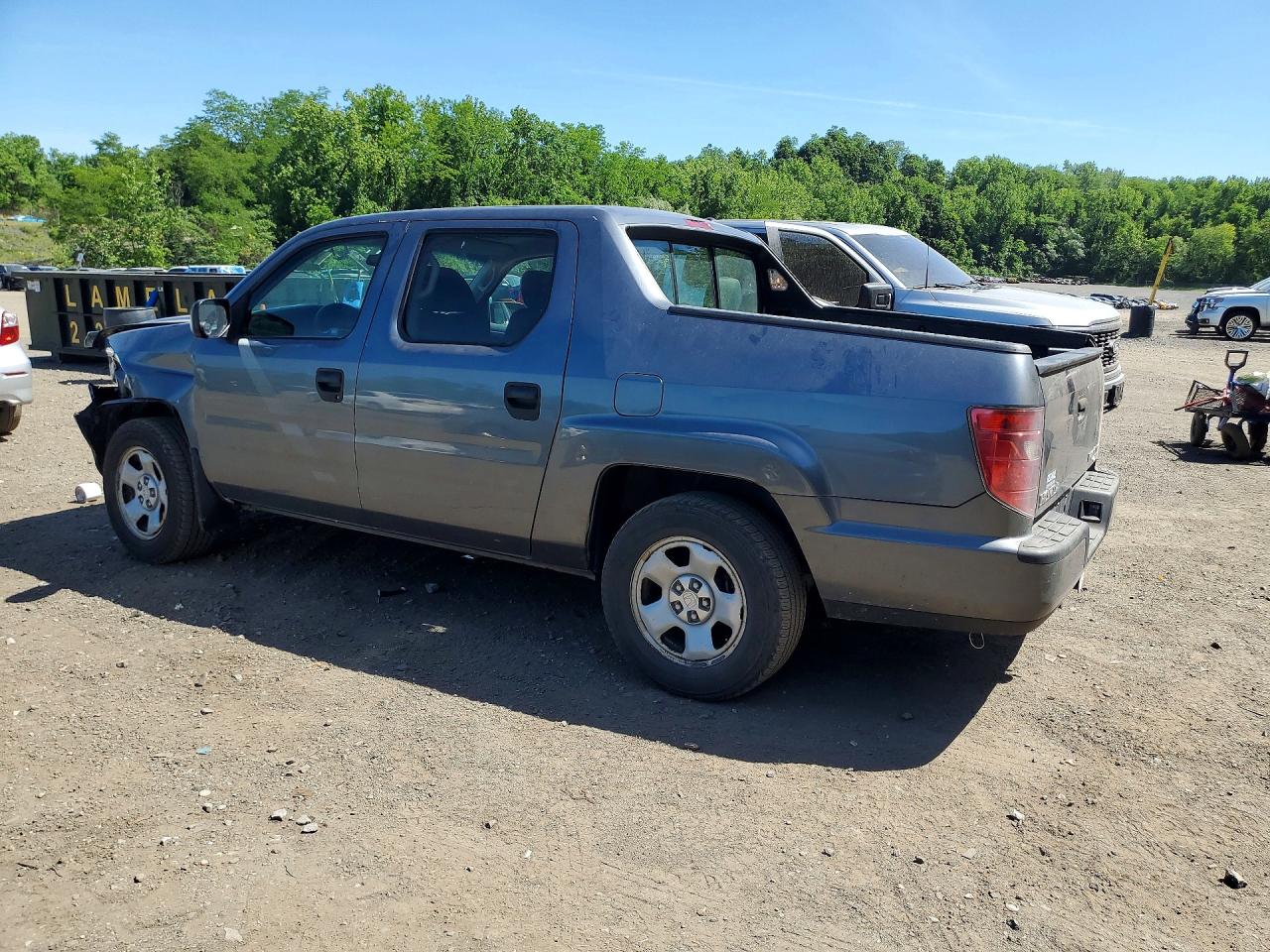 2010 Honda Ridgeline Rt Серый vin: 5FPYK1F2XAB013683