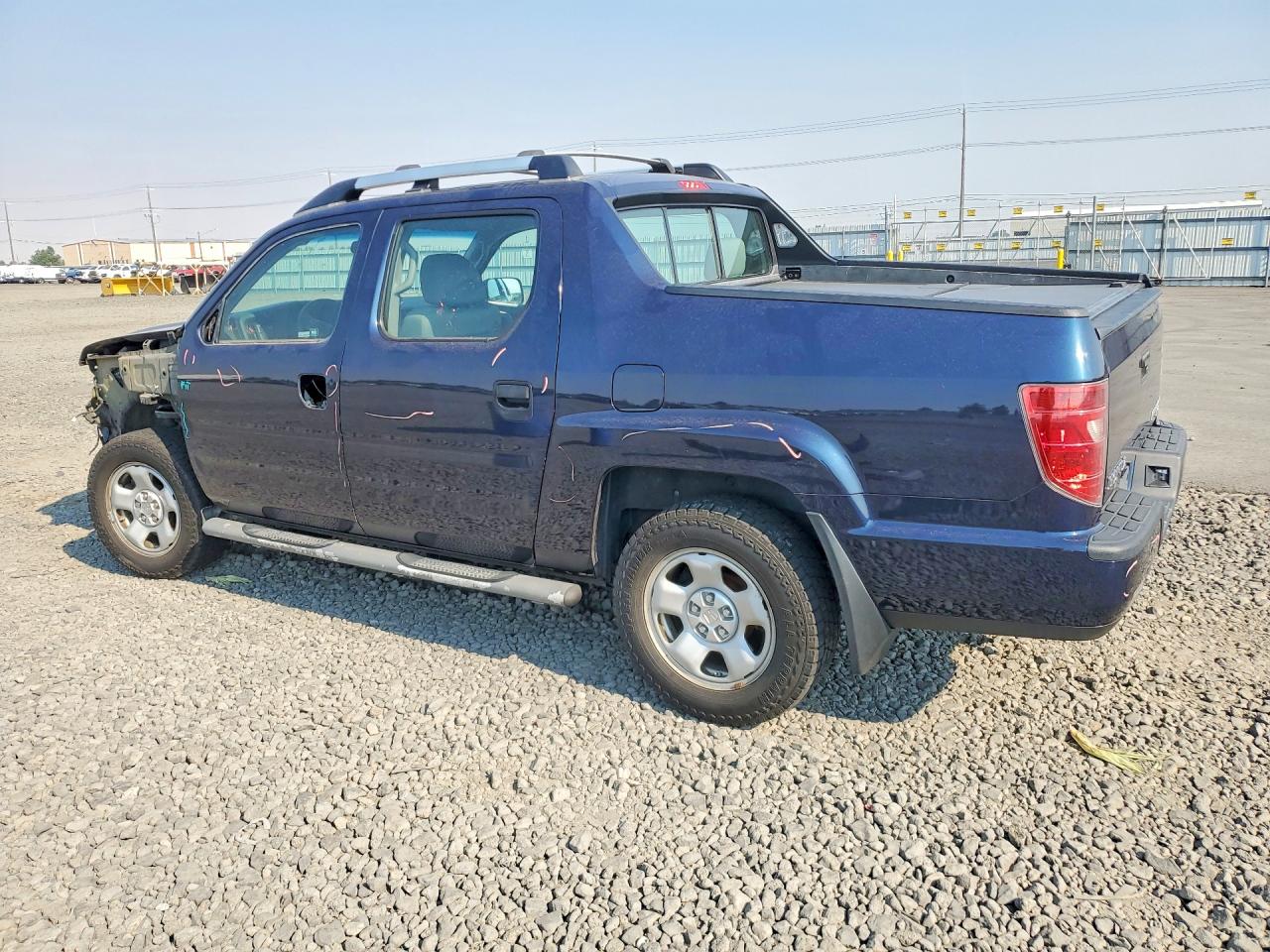 2011 Honda Ridgeline Rt Blue vin: 5FPYK1F2XBB005035